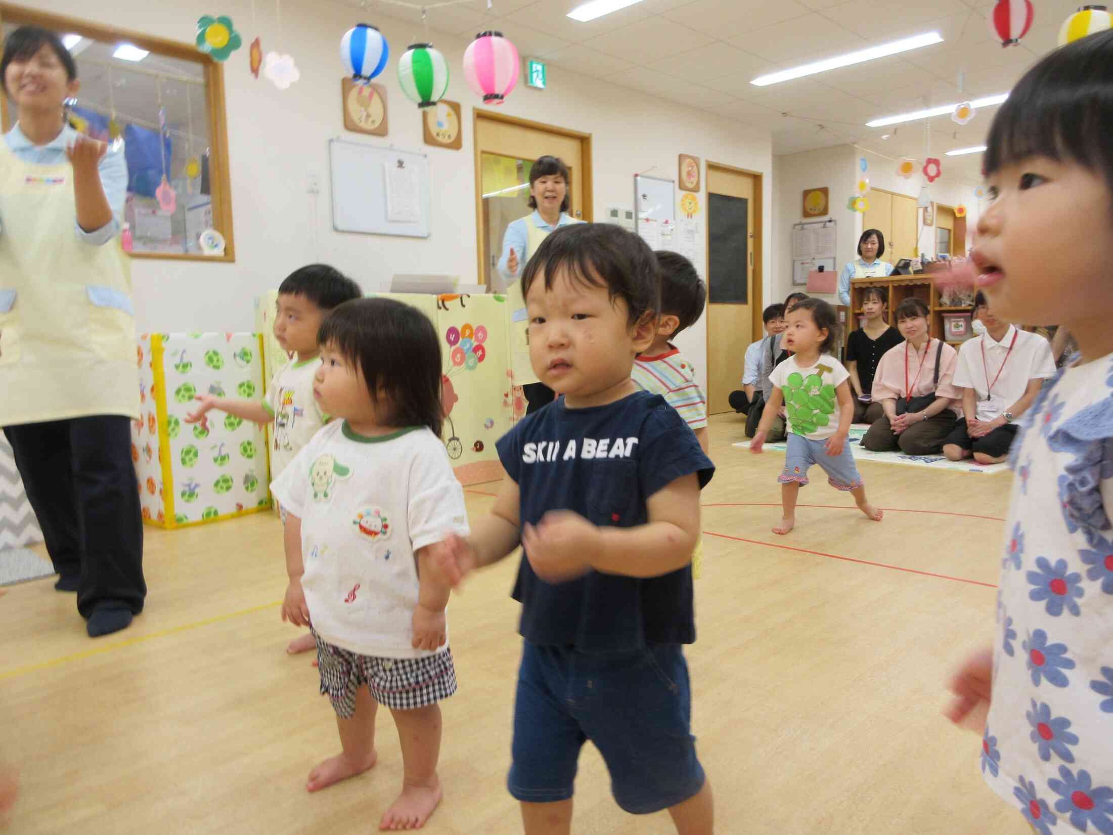 あひる組保育参観＆給食試食会（1歳児）