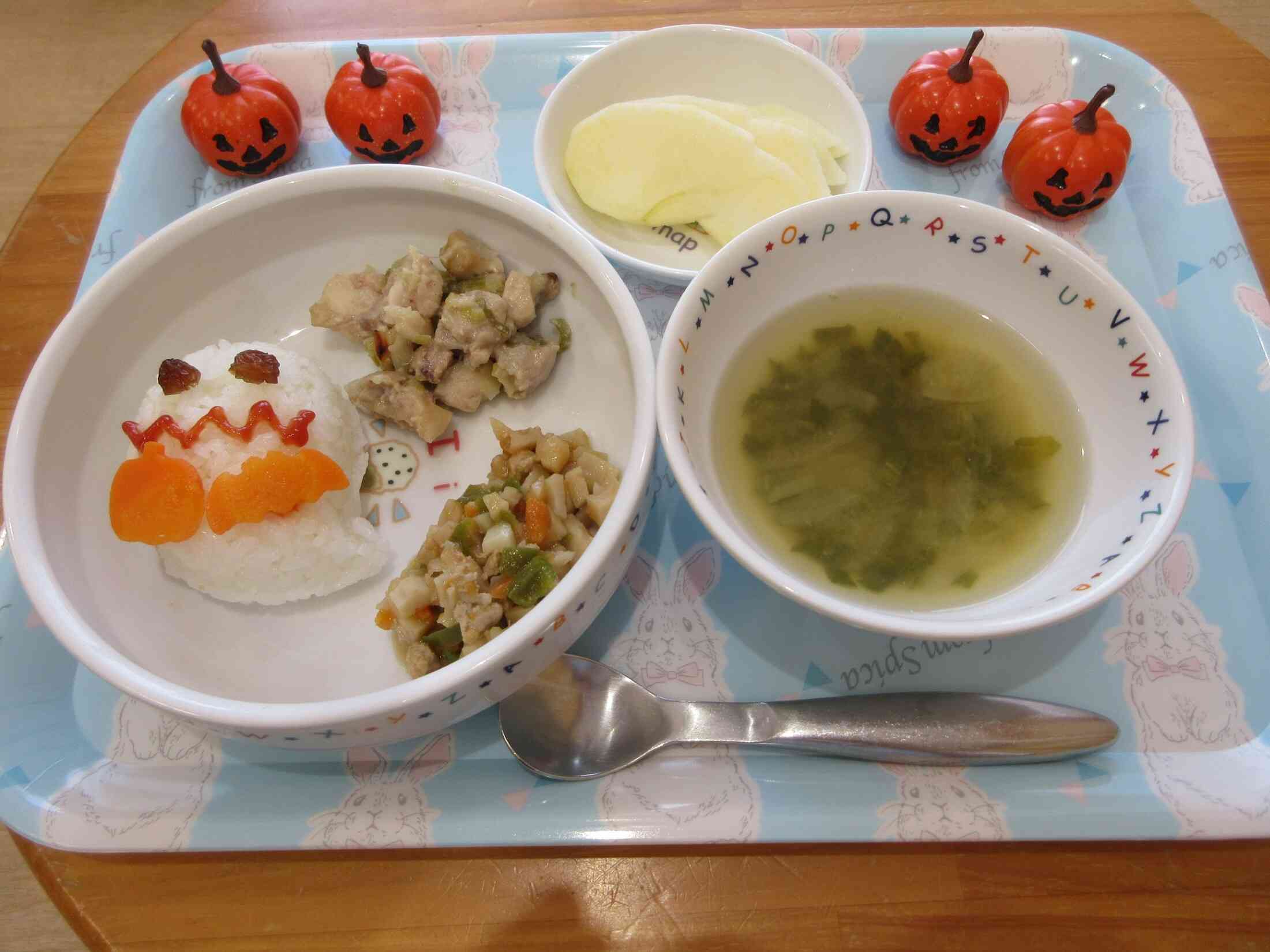 10月9日　ハロウィンランチ