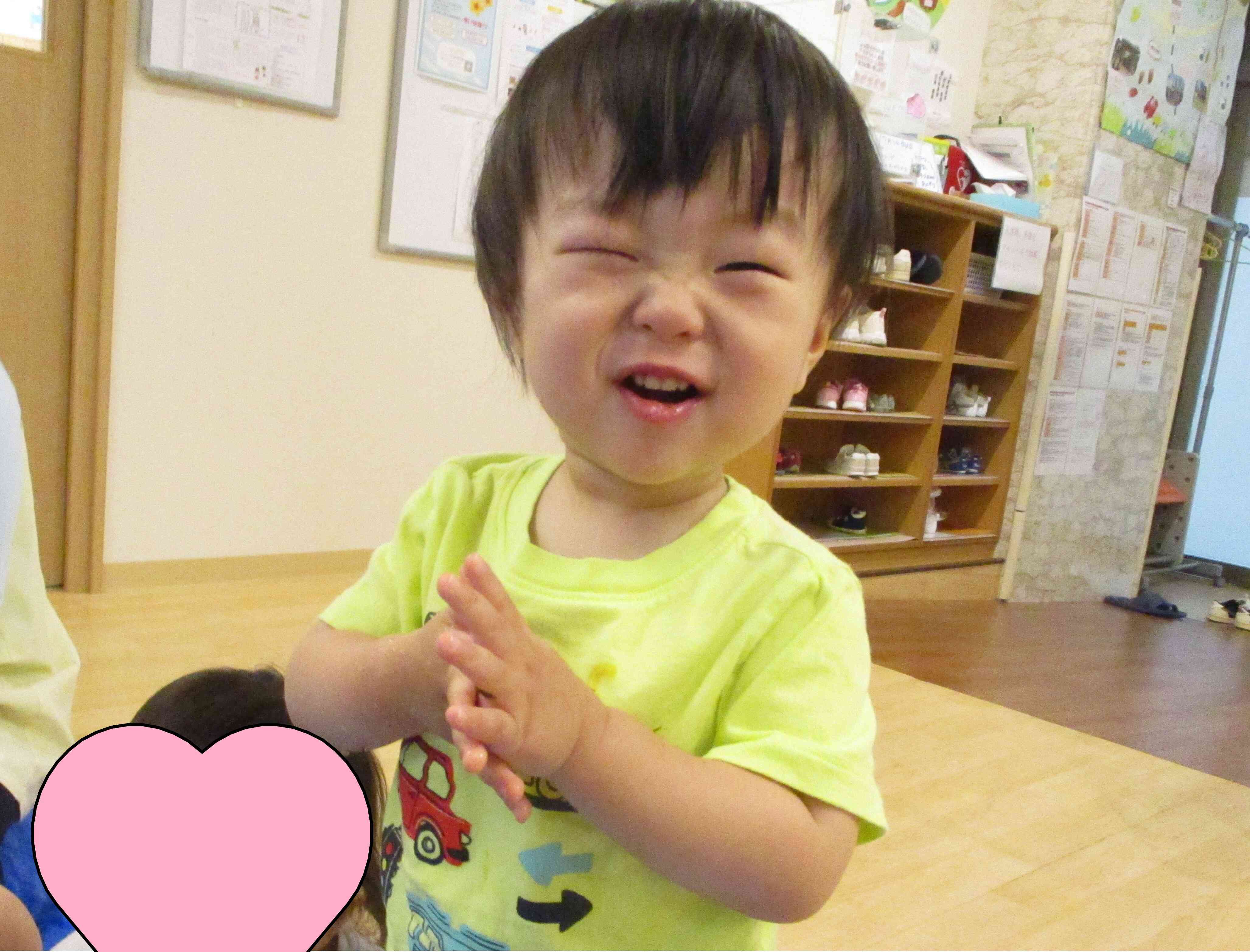 水遊びたのしいね！