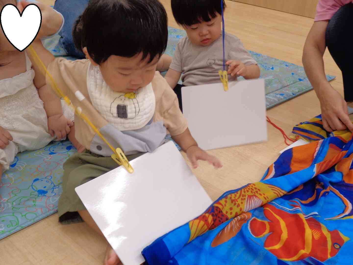 わくわくうみのいきものカード！（0・1歳児）