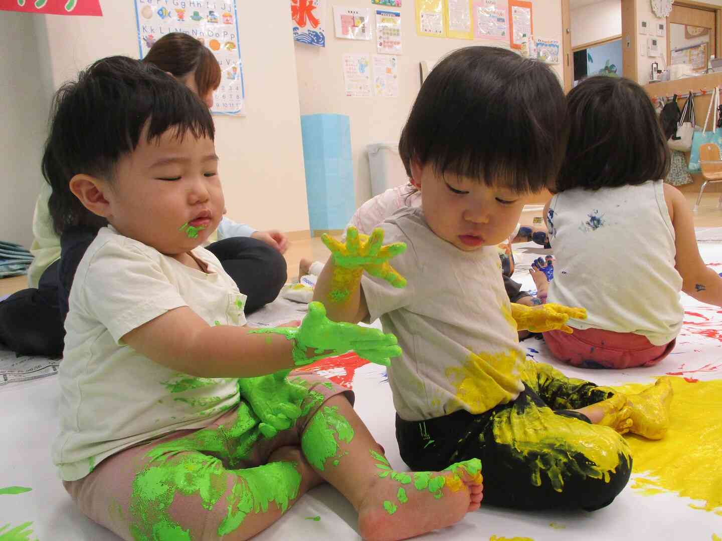 いろんな活動楽しいな♪（0.1.2歳児）