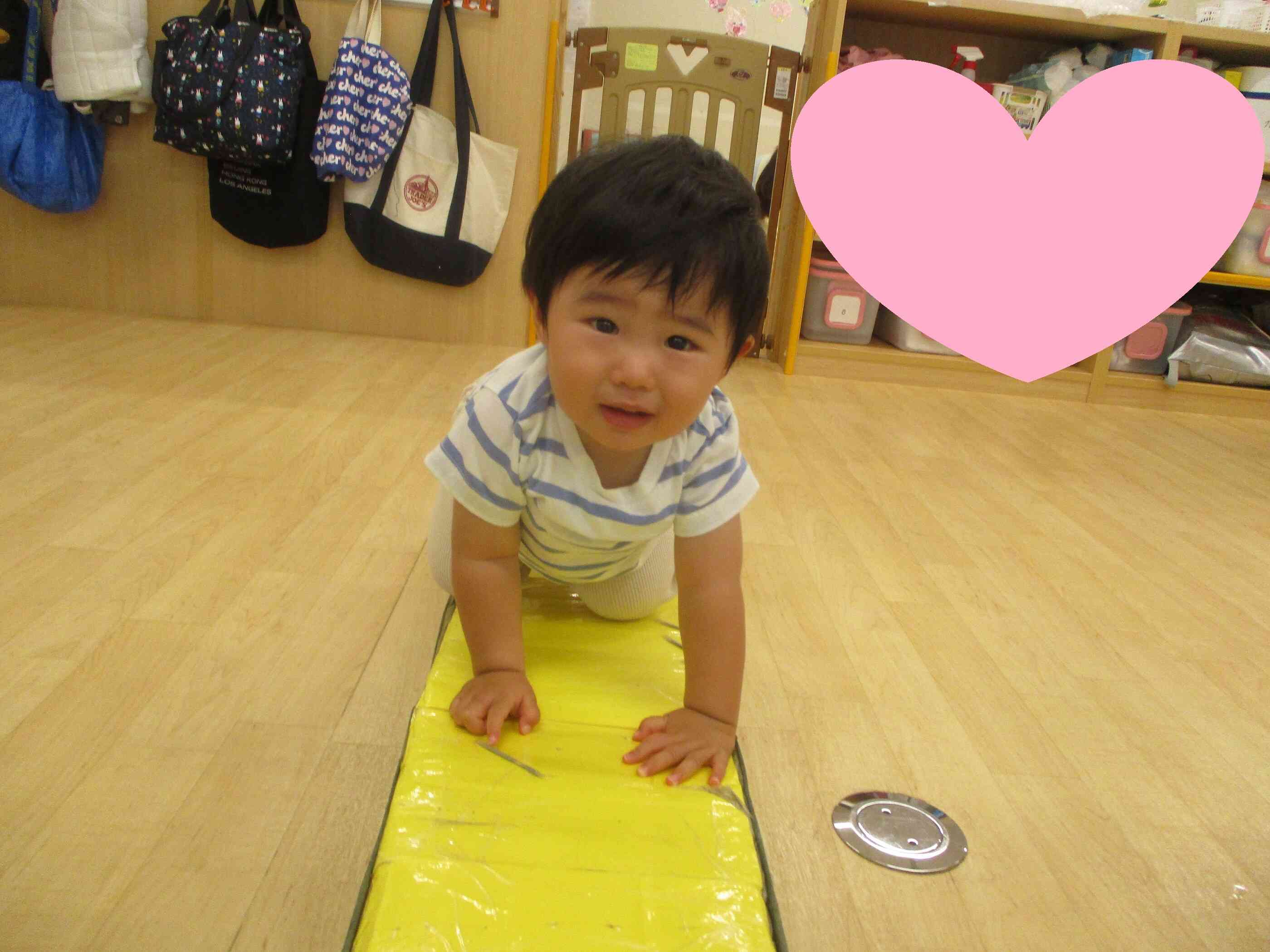 サーキット遊び❕（1歳児、2歳児クラス）