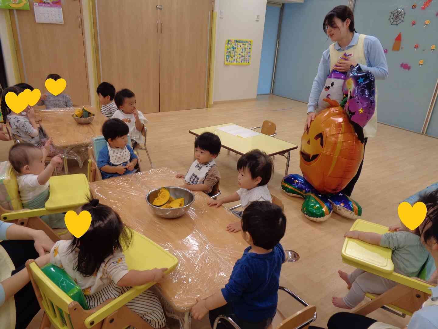 かぼちゃの中身を見てみたよ☆