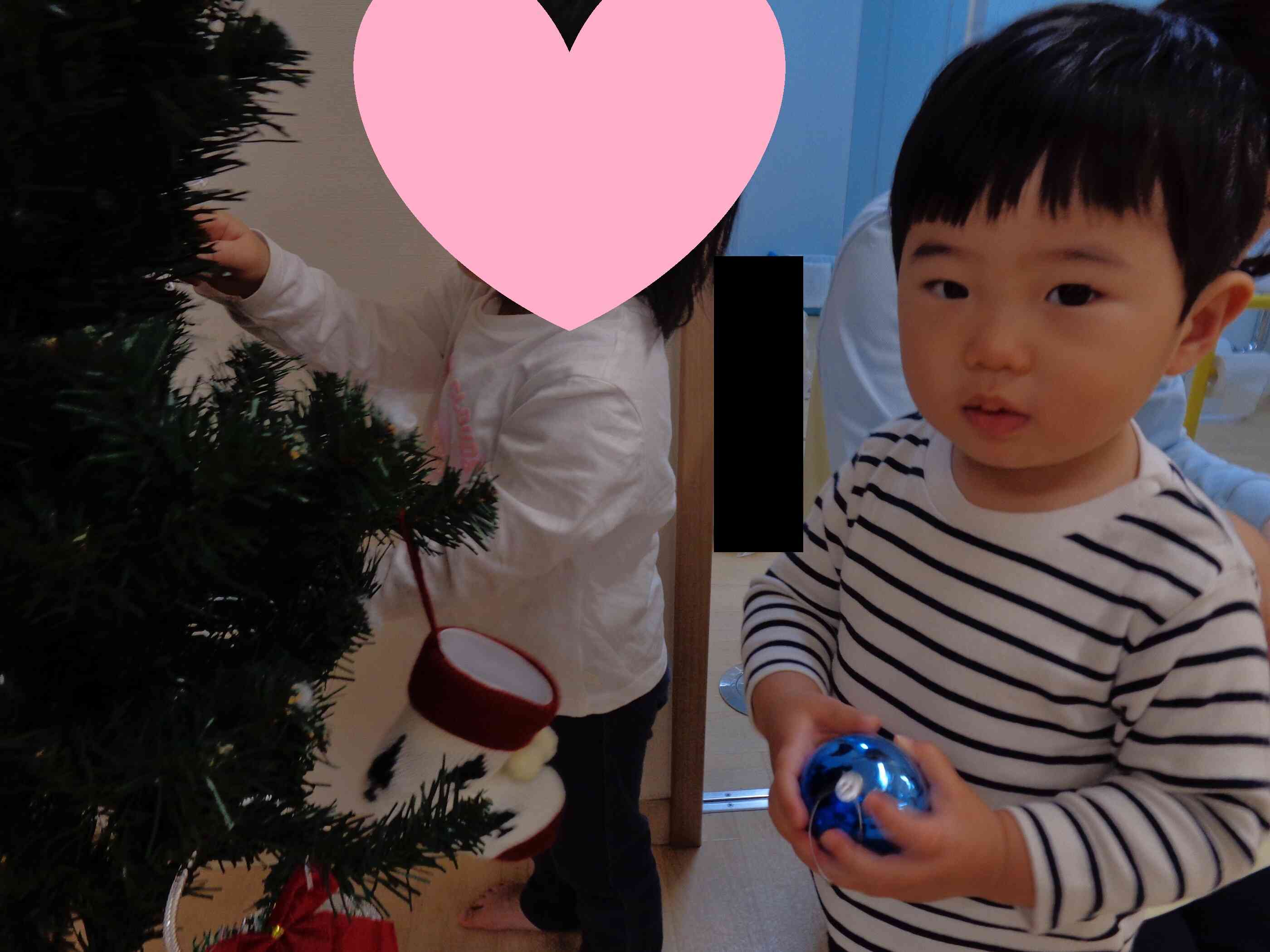 少しづつ素敵なツリーに！