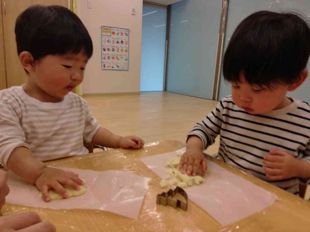 クッキーを作ったよ♪（0・1・2歳児）