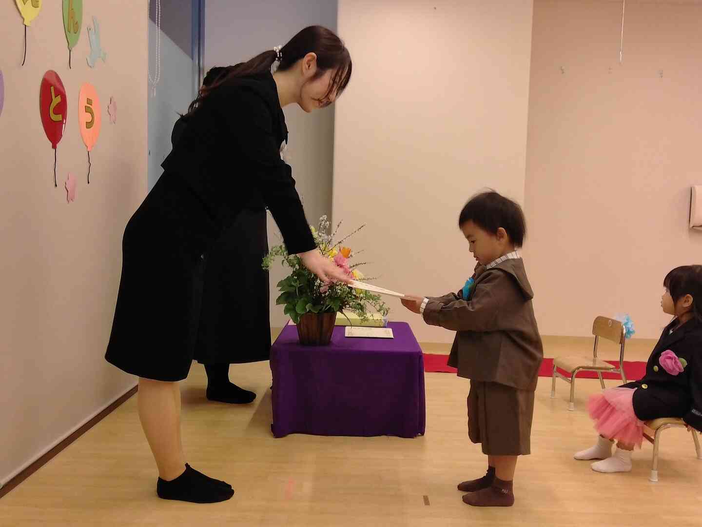 ☆～卒園式～☆（2歳児、うさぎ組）