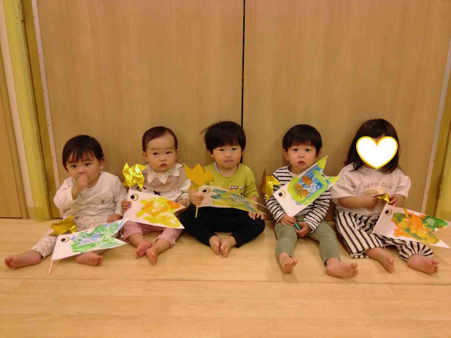 子どもの集いに参加したよ！！（0・1・2歳児）