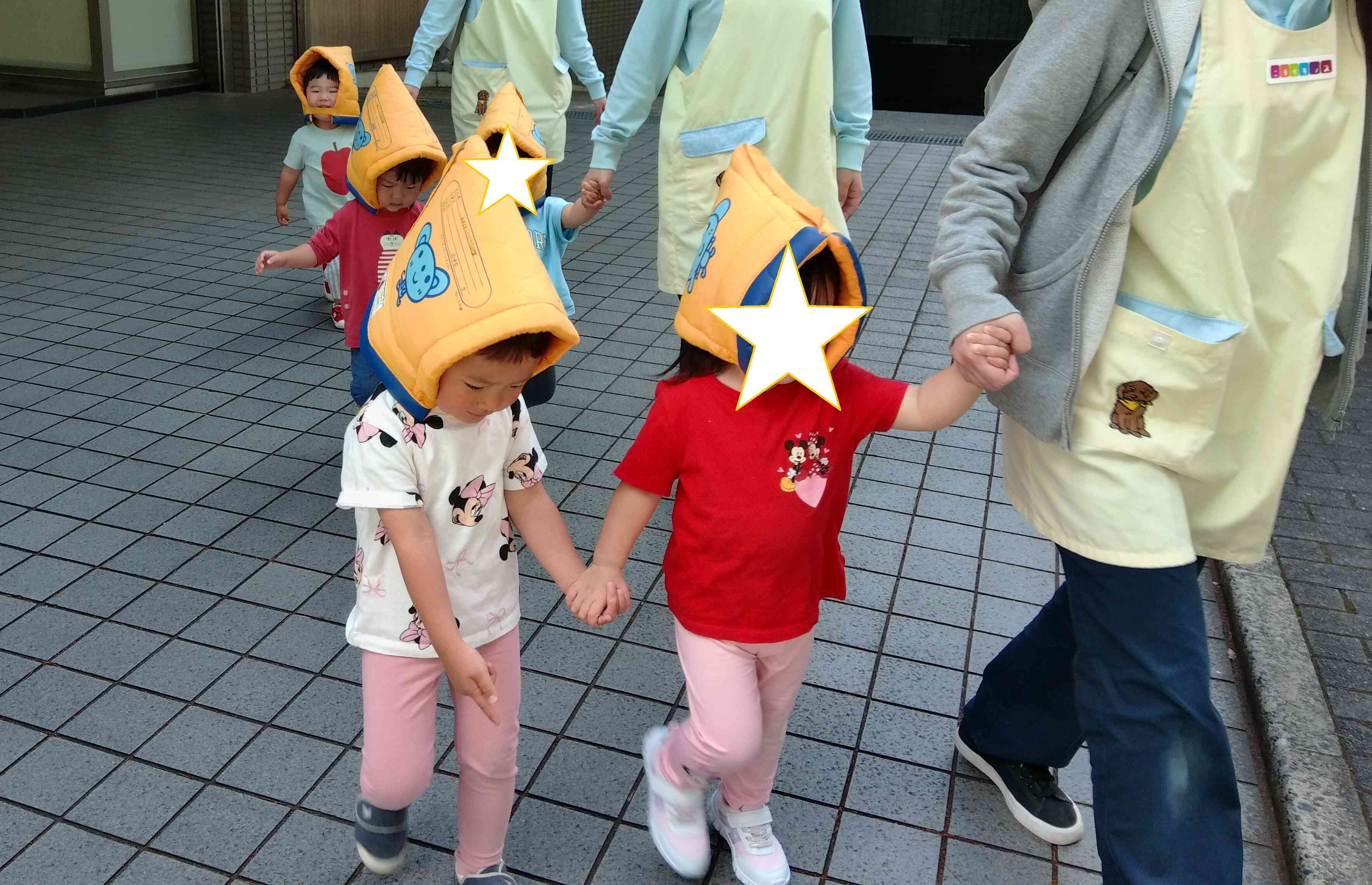 避難訓練(0・1・2歳児、全クラス)