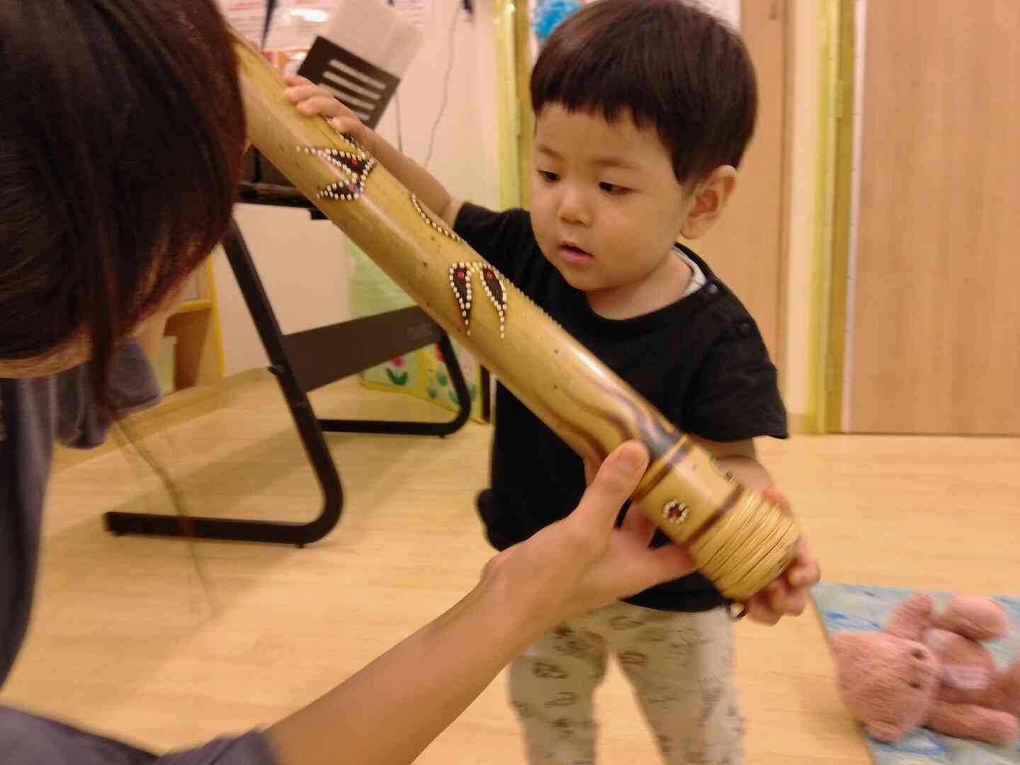 レインスティックを鳴らしてみたよ！