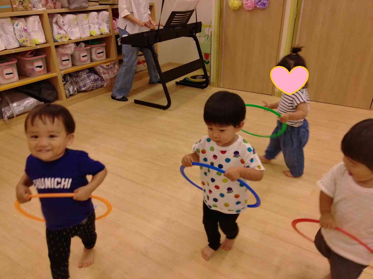 お外でもお部屋でも元気いっぱい!(0・1・2歳児)