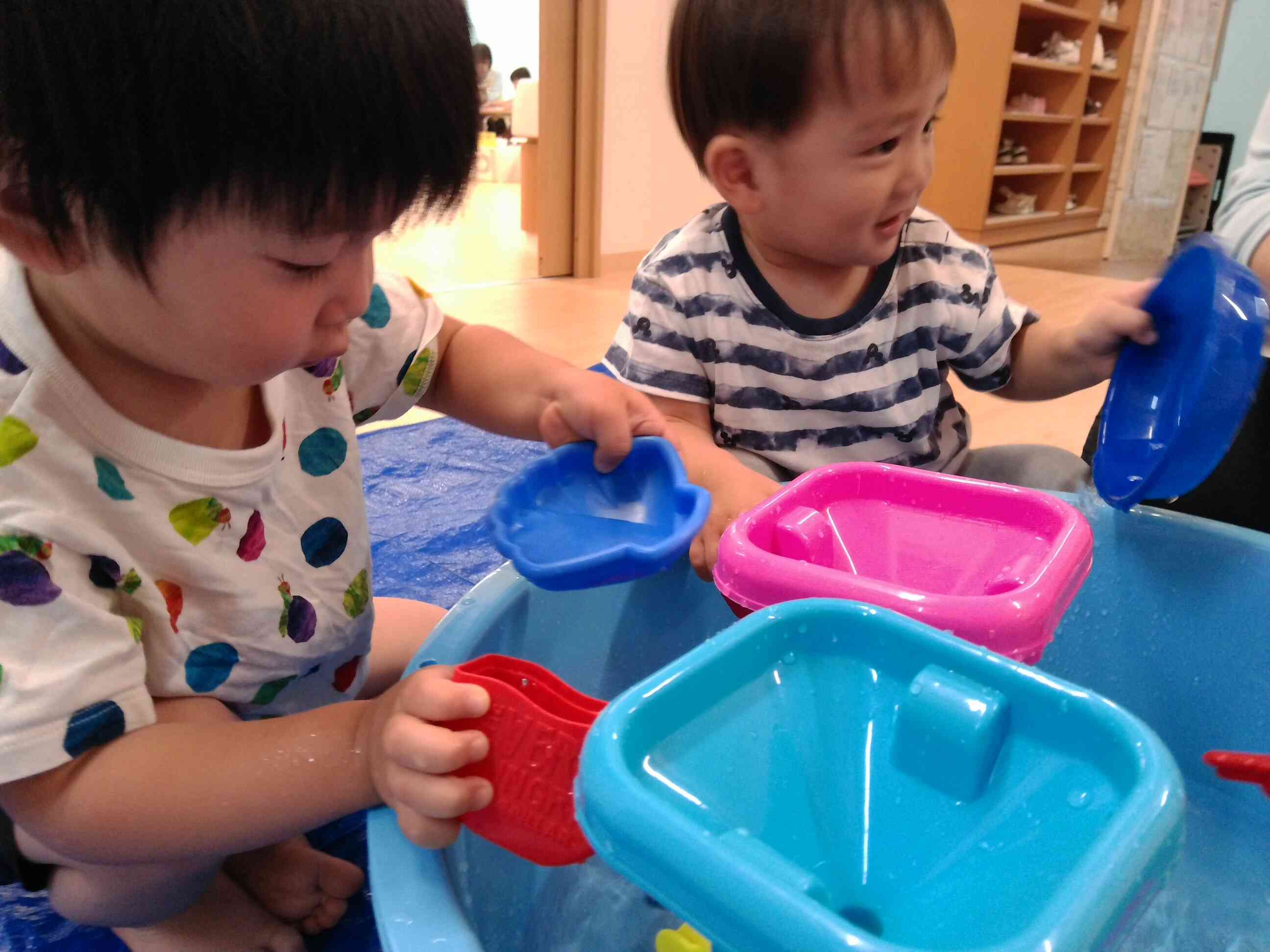 集中モードとニコニコな二人☆