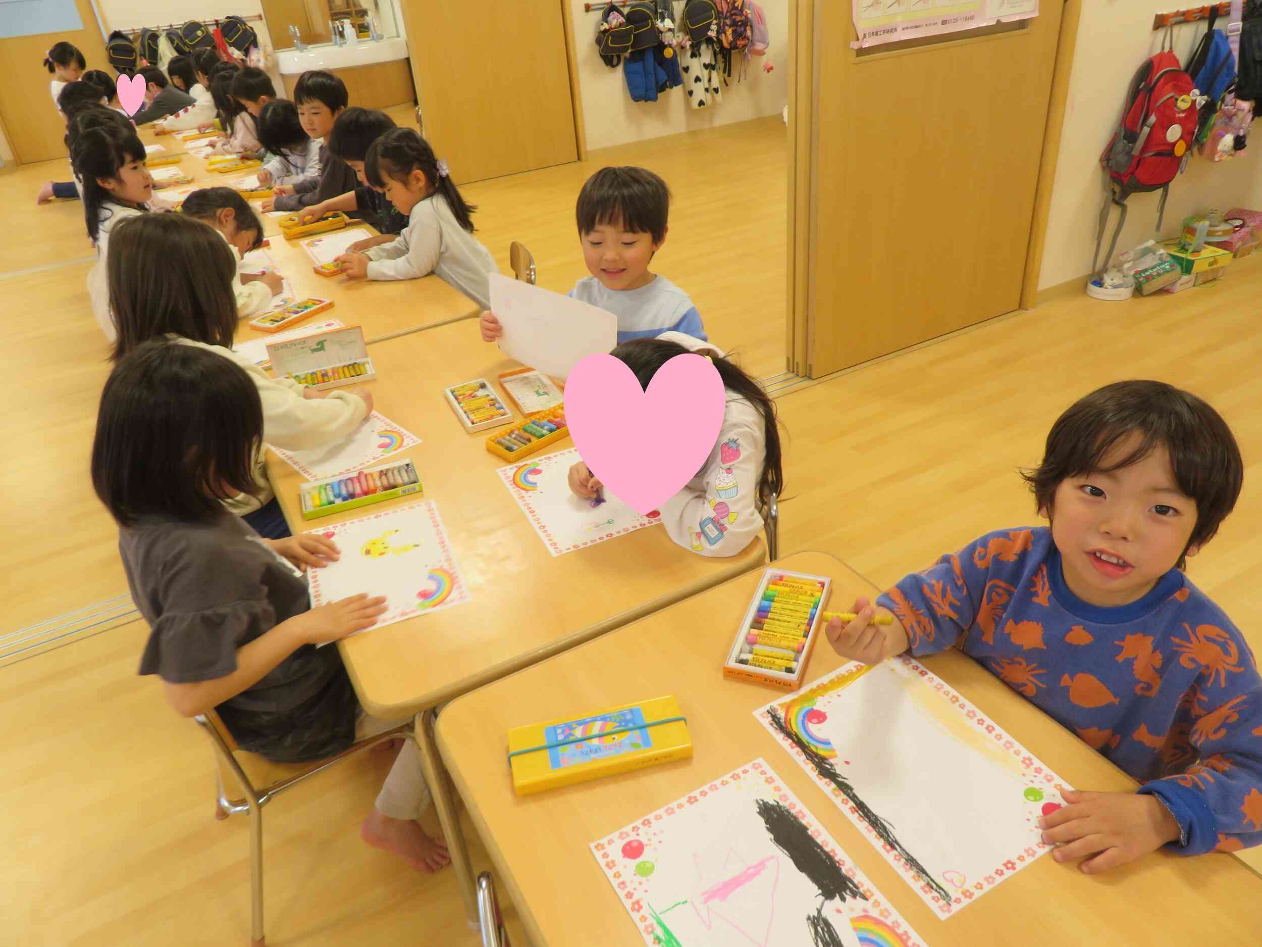 何をかこうかな～？