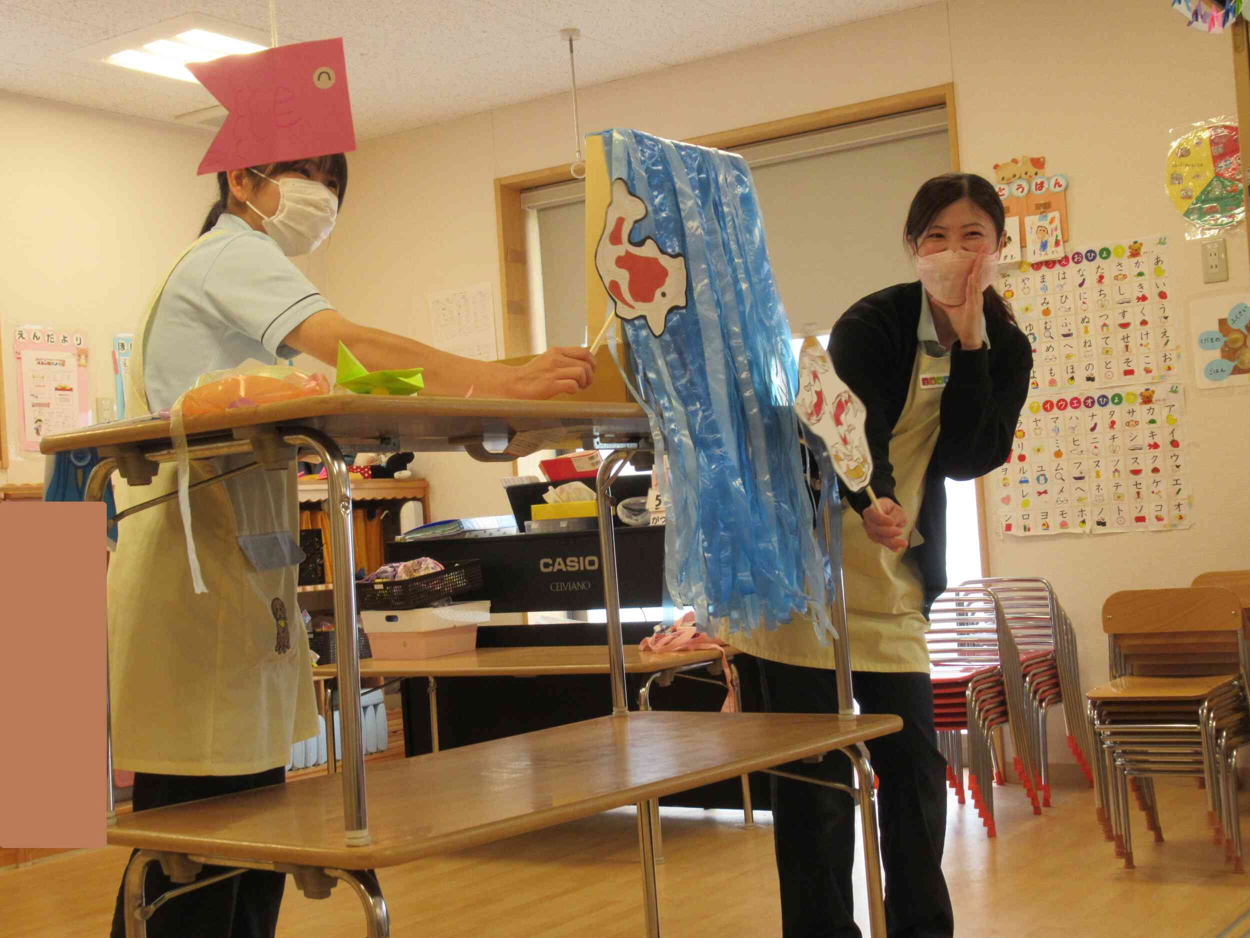こいのぼりの由来、たきのぼりのお話です！