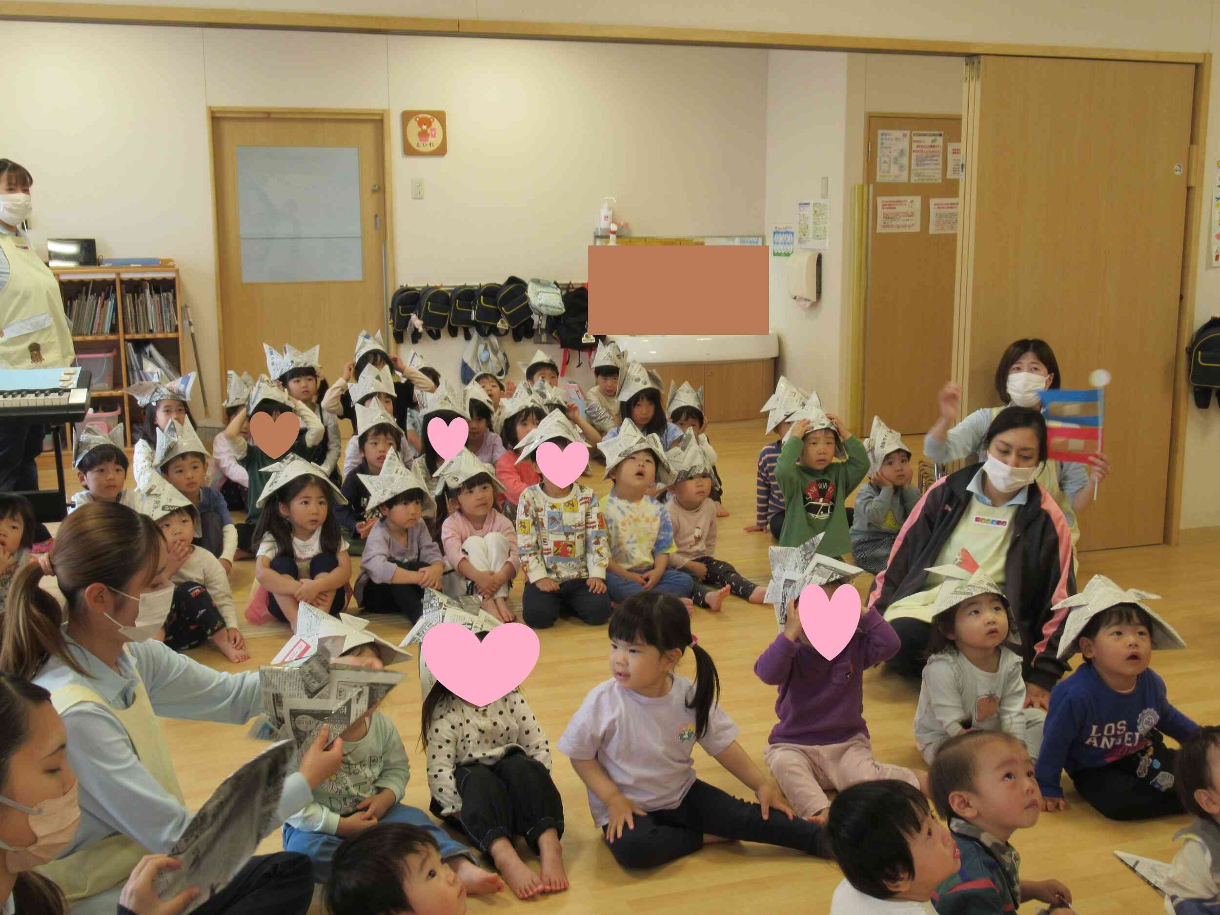 こいのぼり集会をしたよ！
