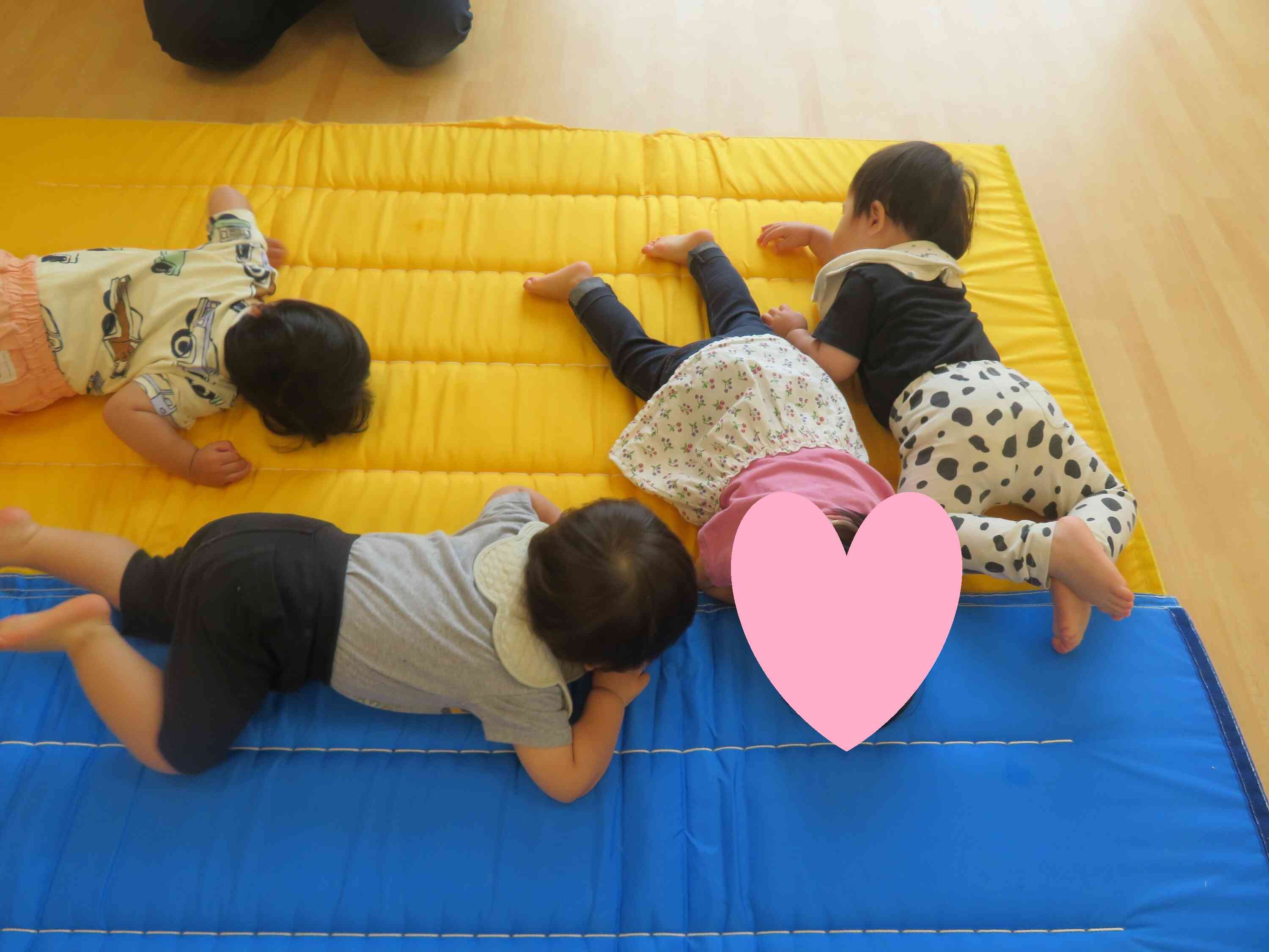 お部屋でいっぱい遊んだよ♪