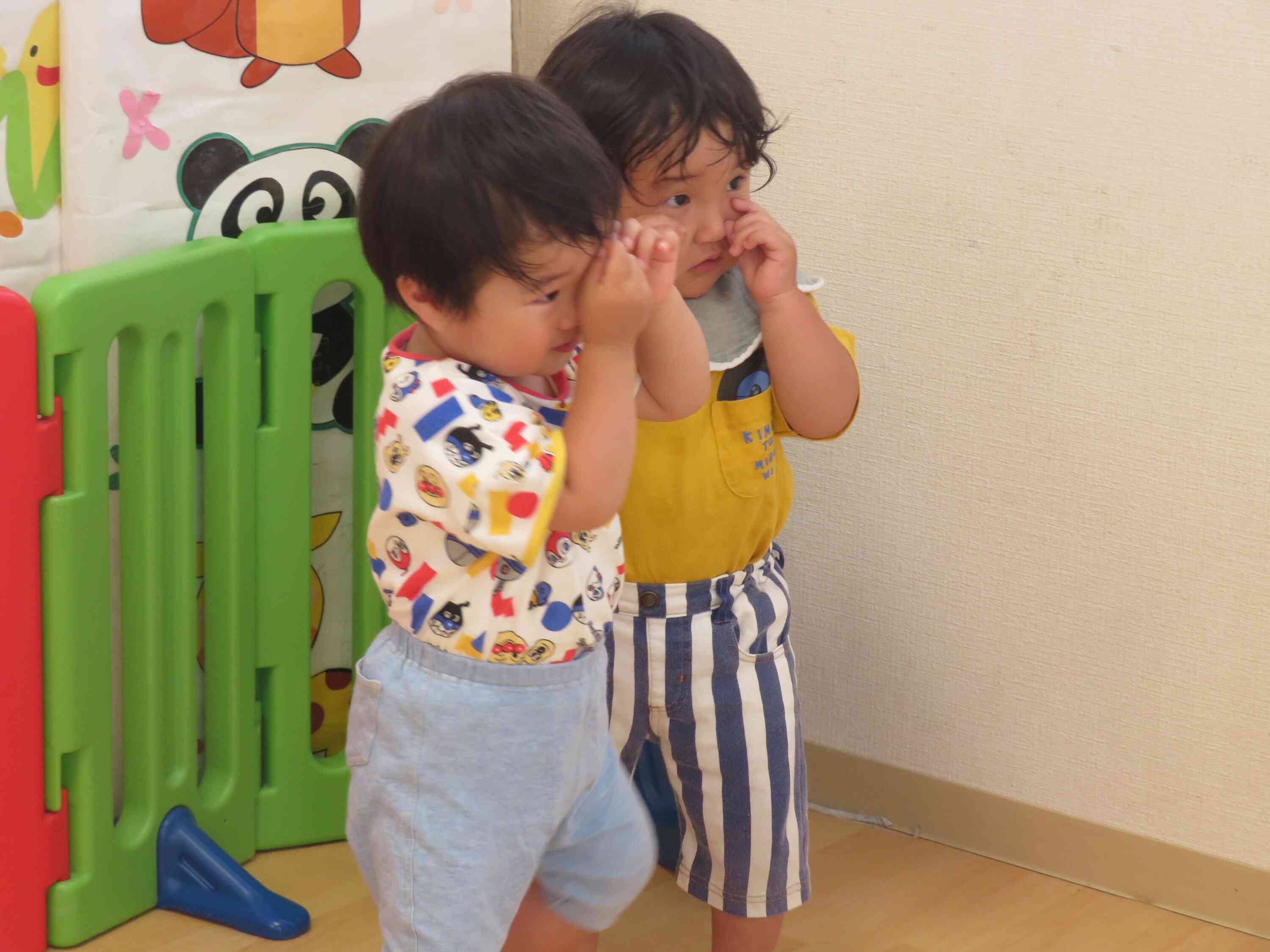先生の真似っこ♡