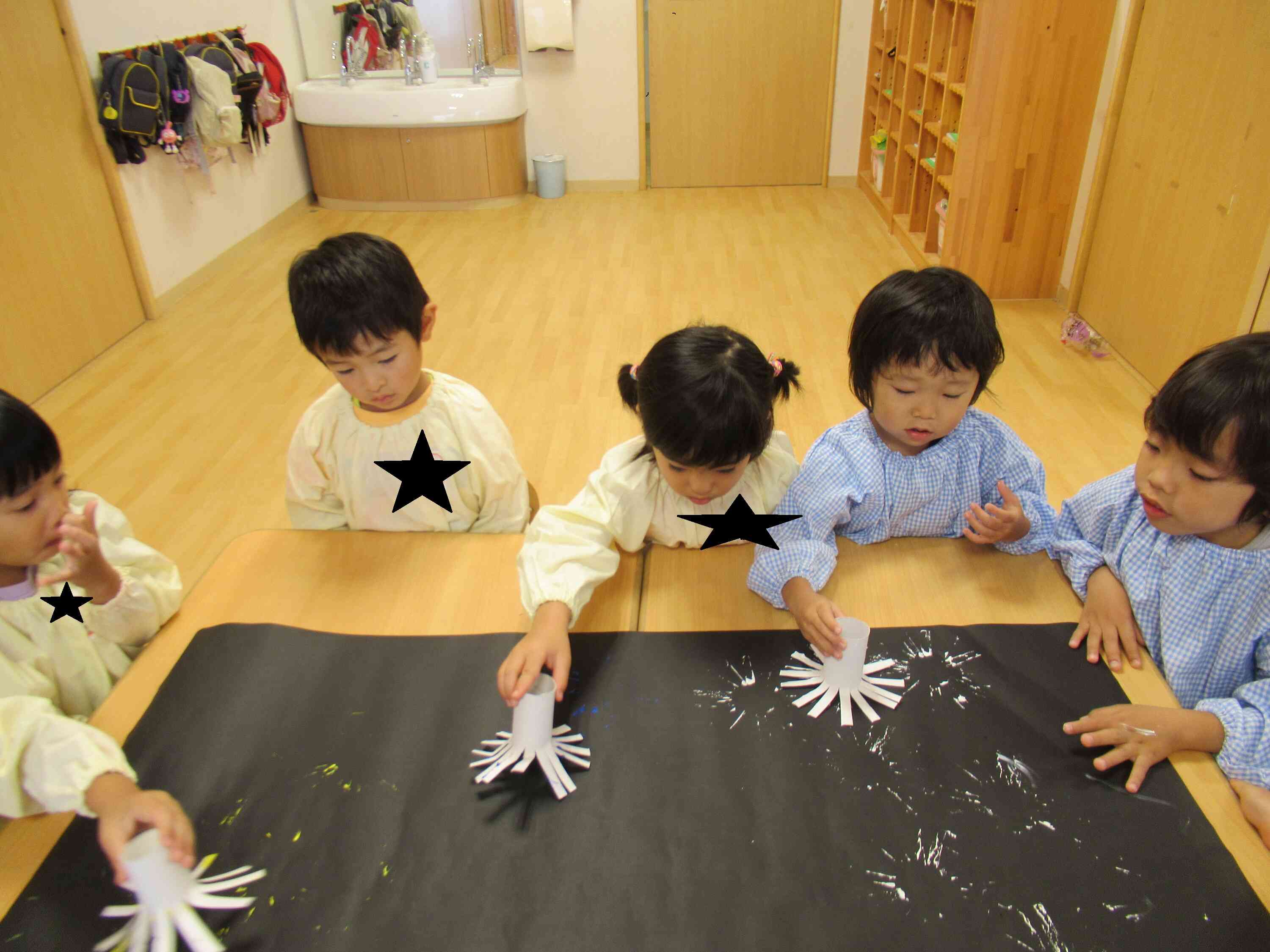 花火を作ったよ（4歳児）
