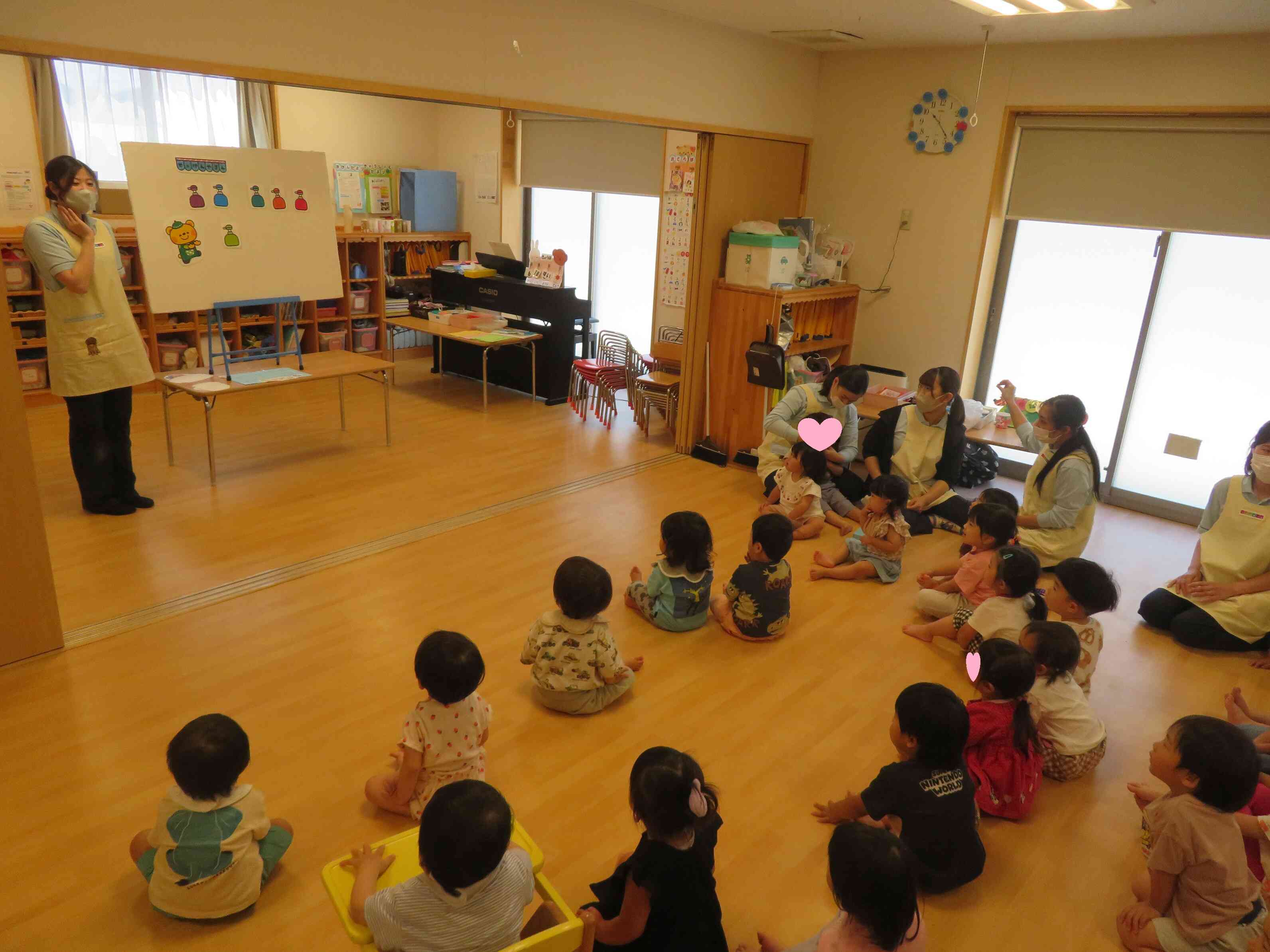 もりのせっけんやさんがきたよ～♪
