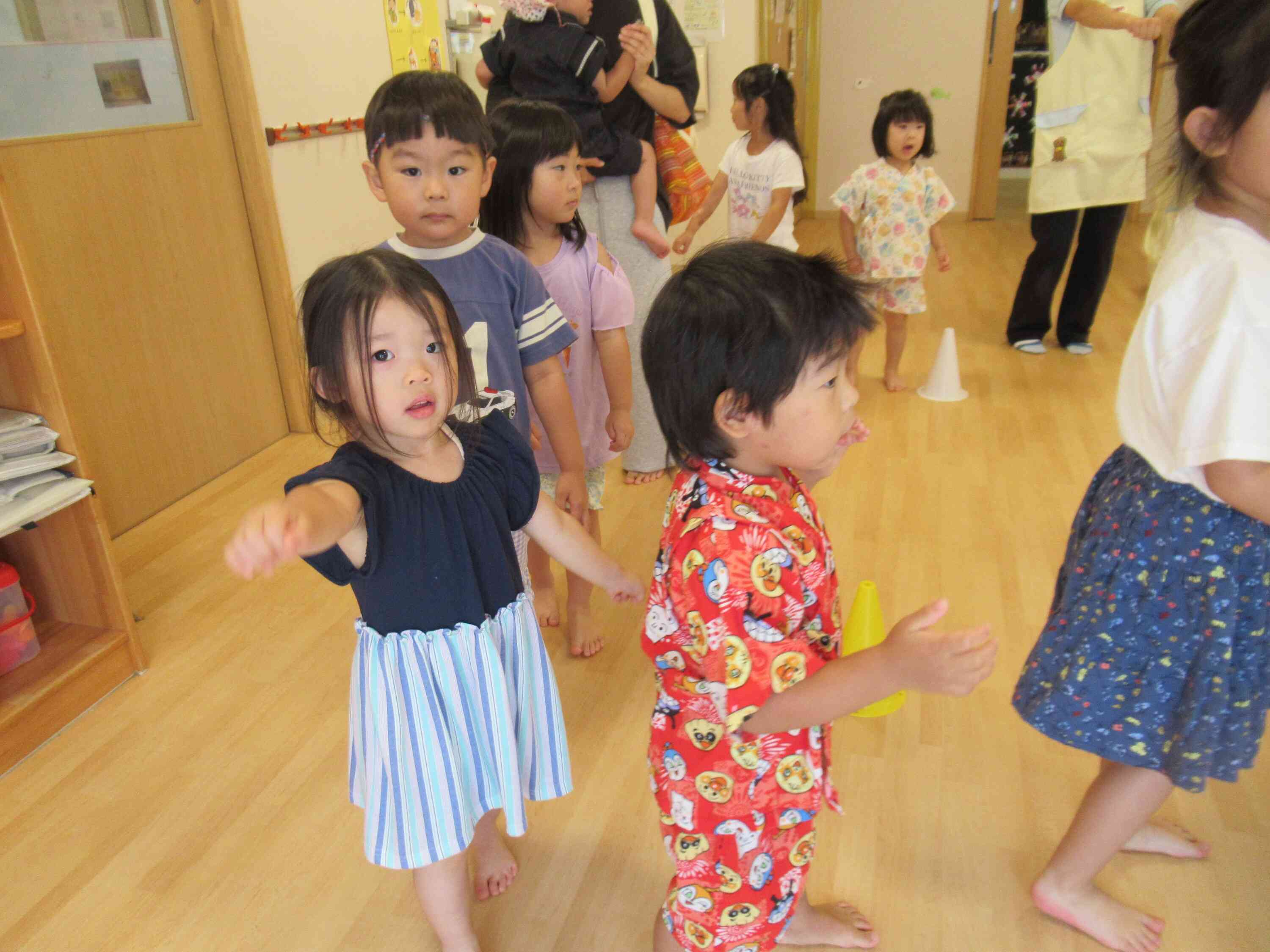 盆踊り楽しいね！