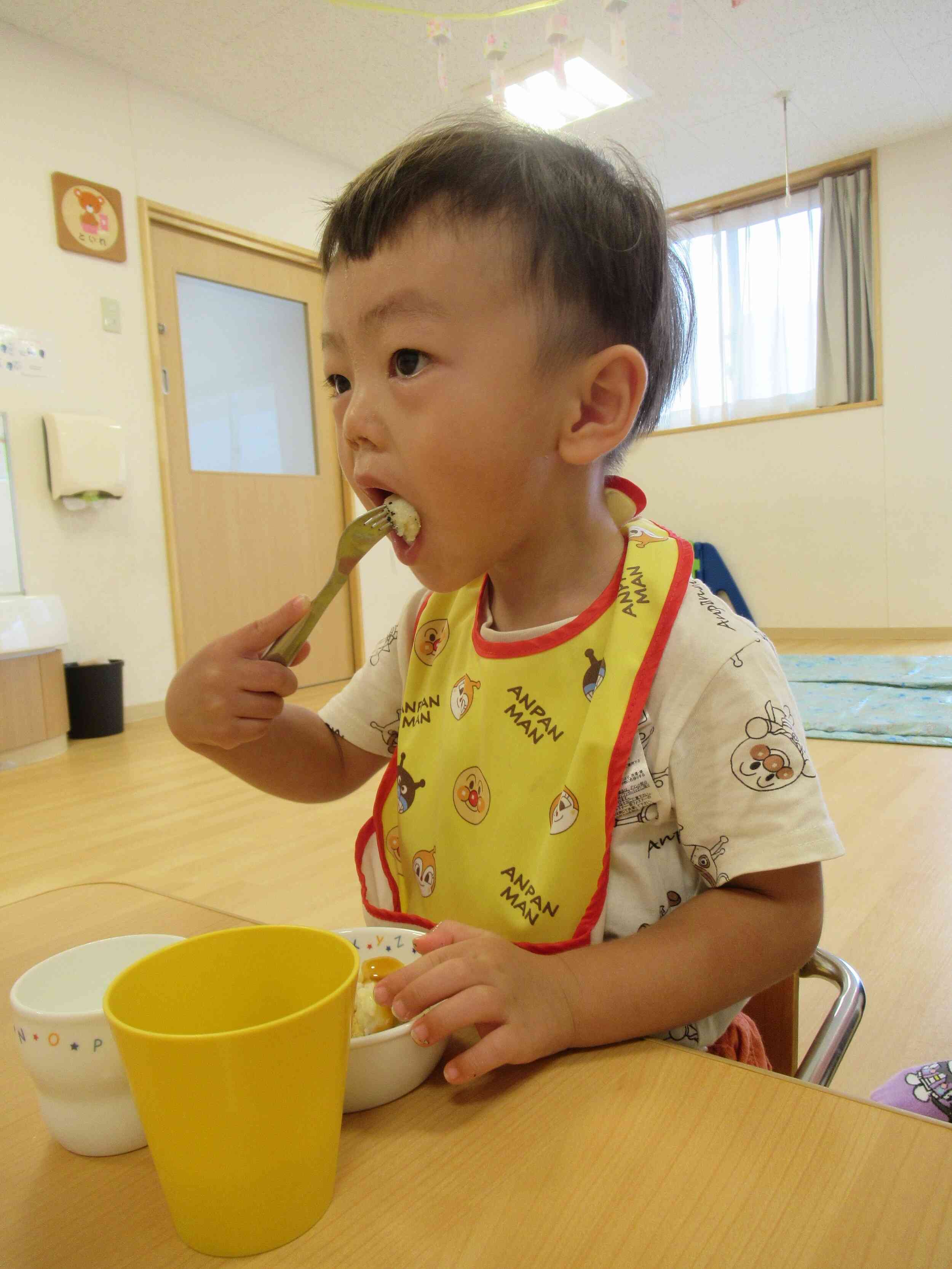 午後おやつはお団子を食べたよ☆