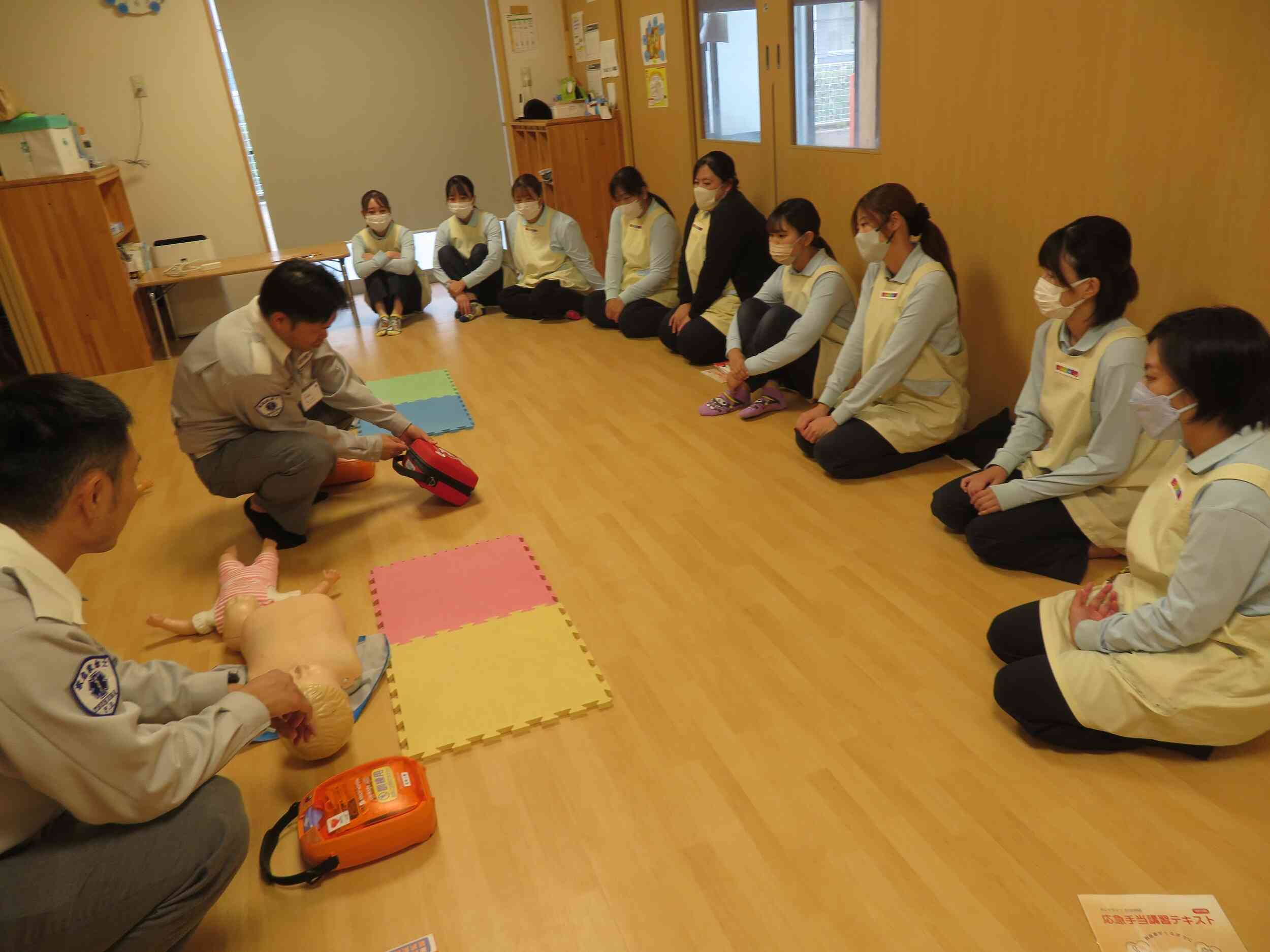 救命講習を受けました!