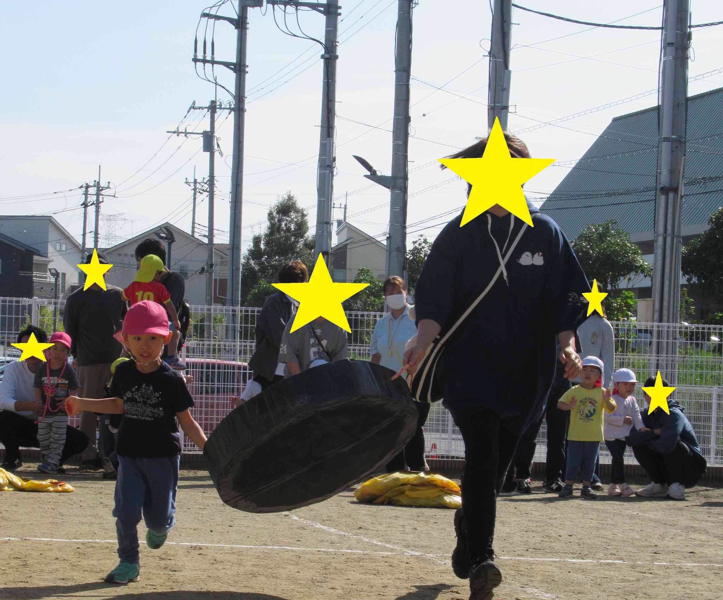 ママと一緒にホットケーキを運んだよ!