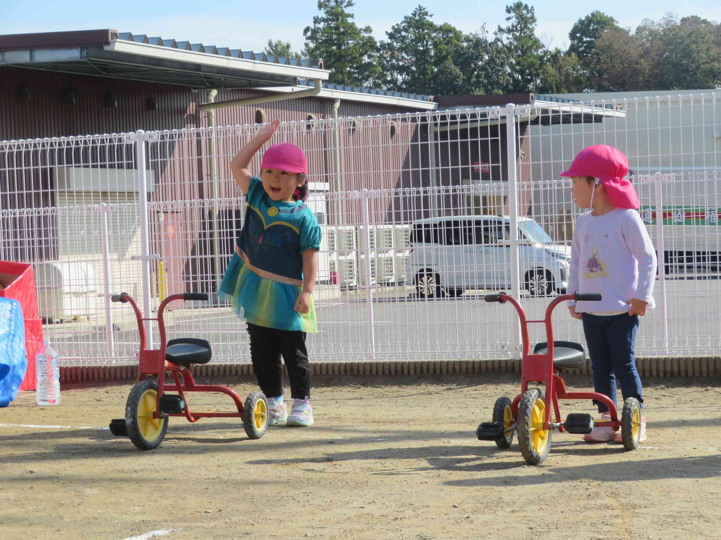 上手にお返事できました♪