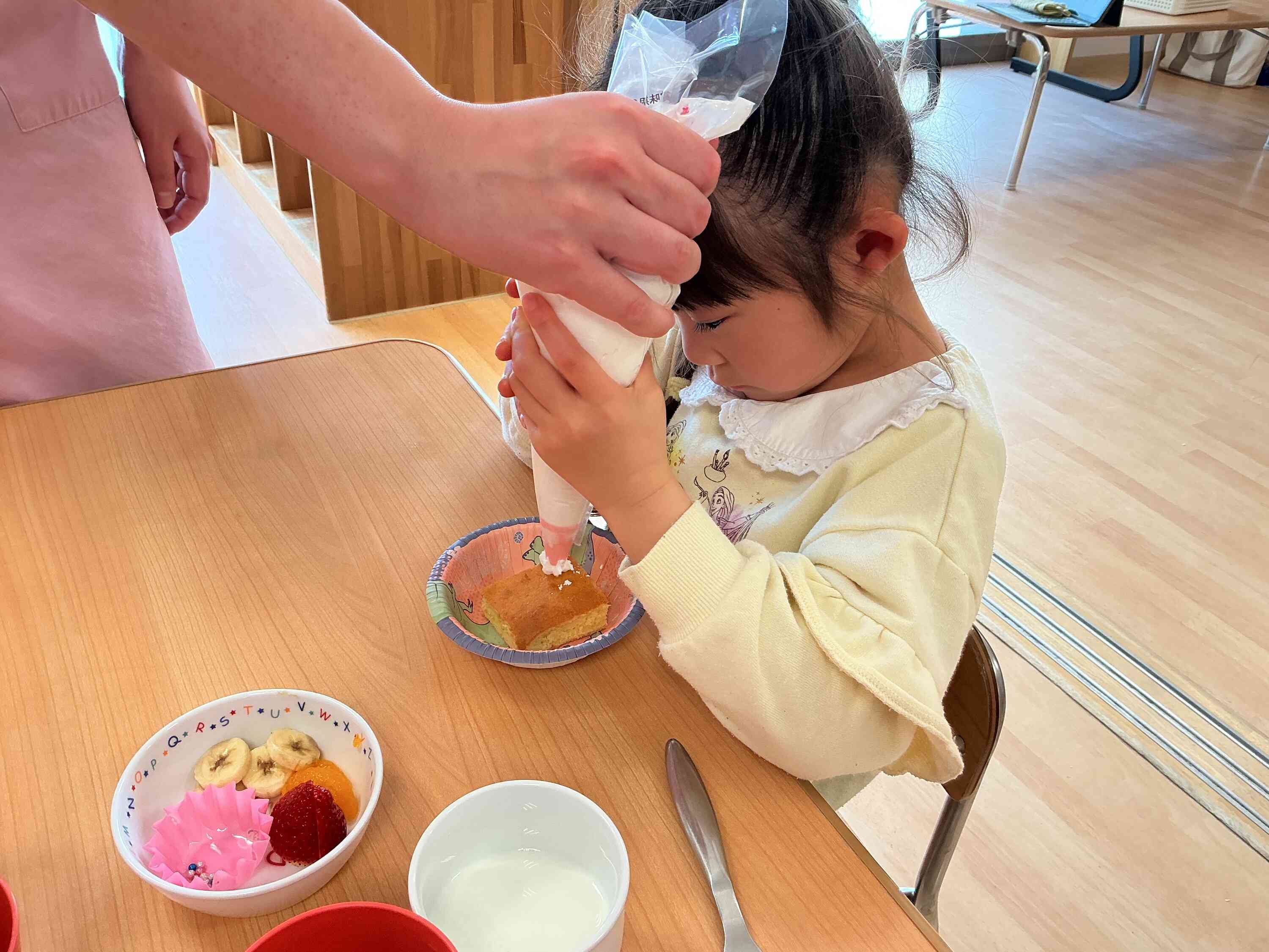 生クリームはどのくらい入れようかな？