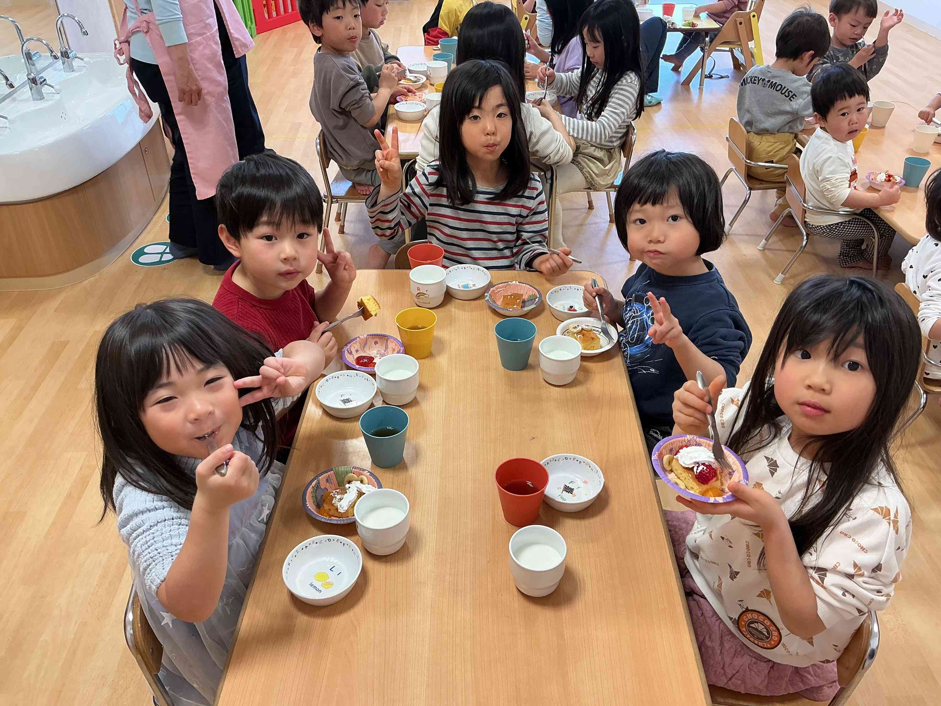 ケーキを作りました！（食育）