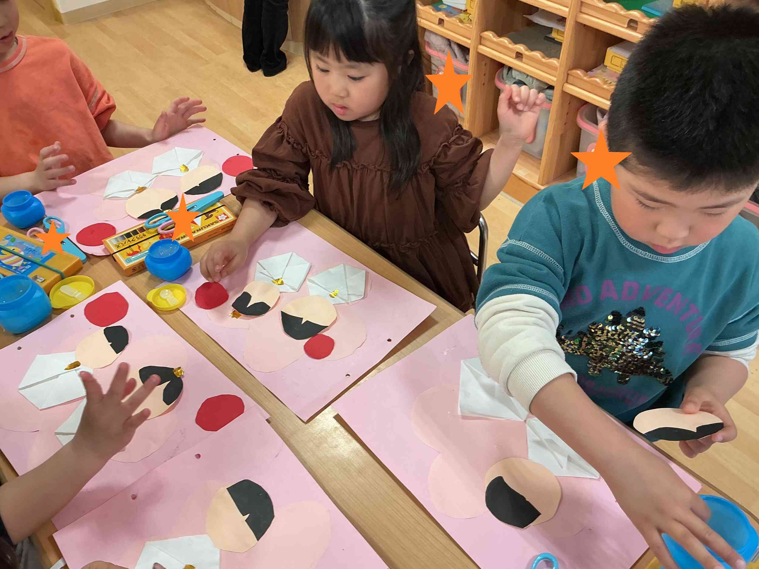 お友達と会話しながら楽しそうだね～