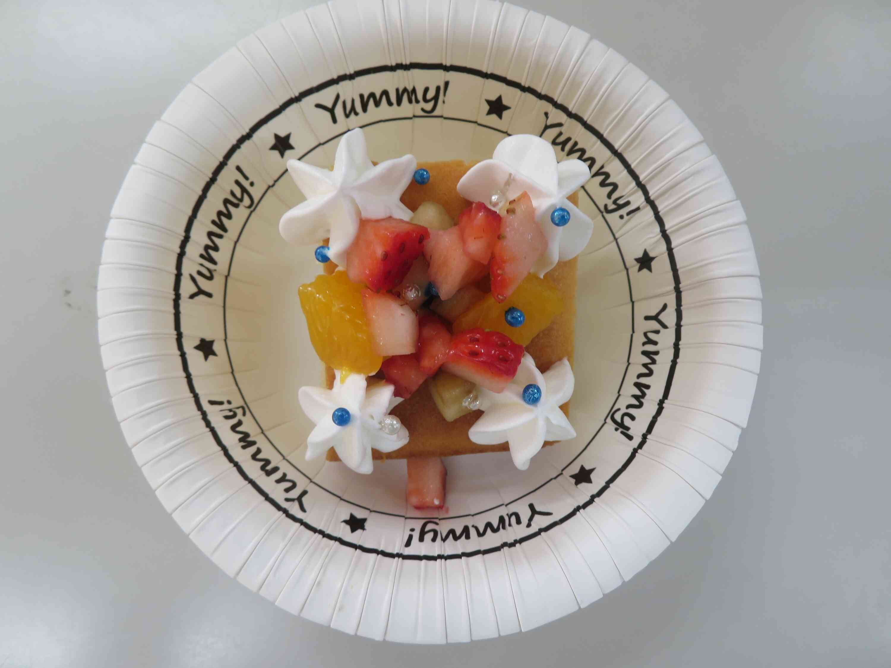 3月17日　フルーツケーキ作り