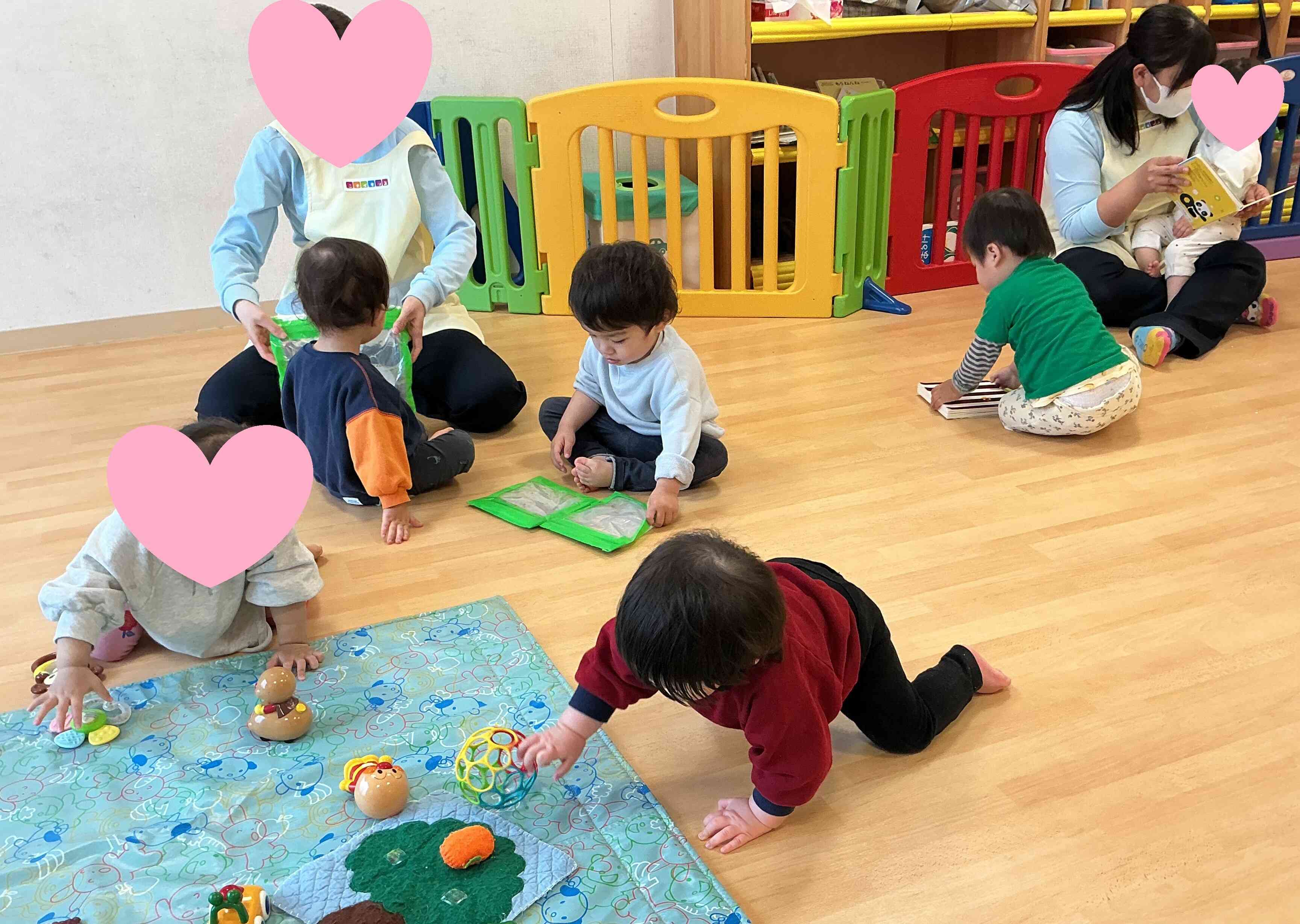 お部屋で遊びました☆