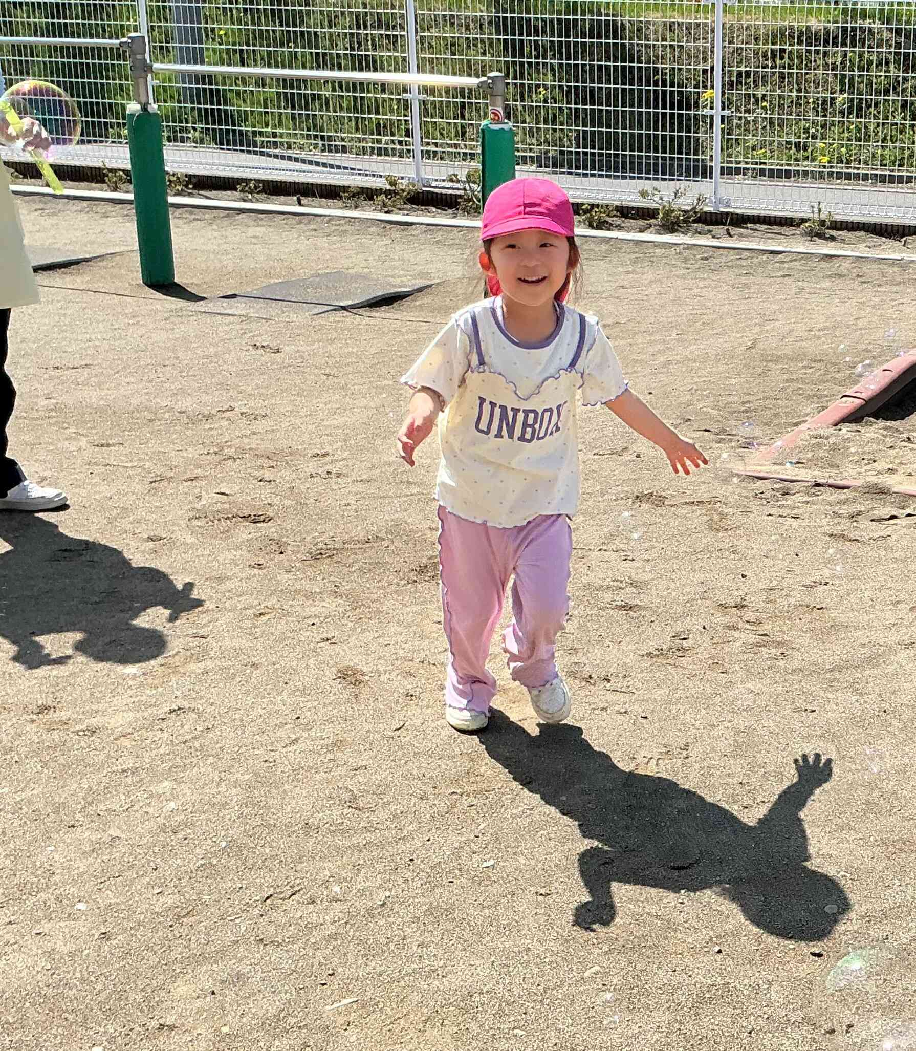 園庭で遊んだ☆