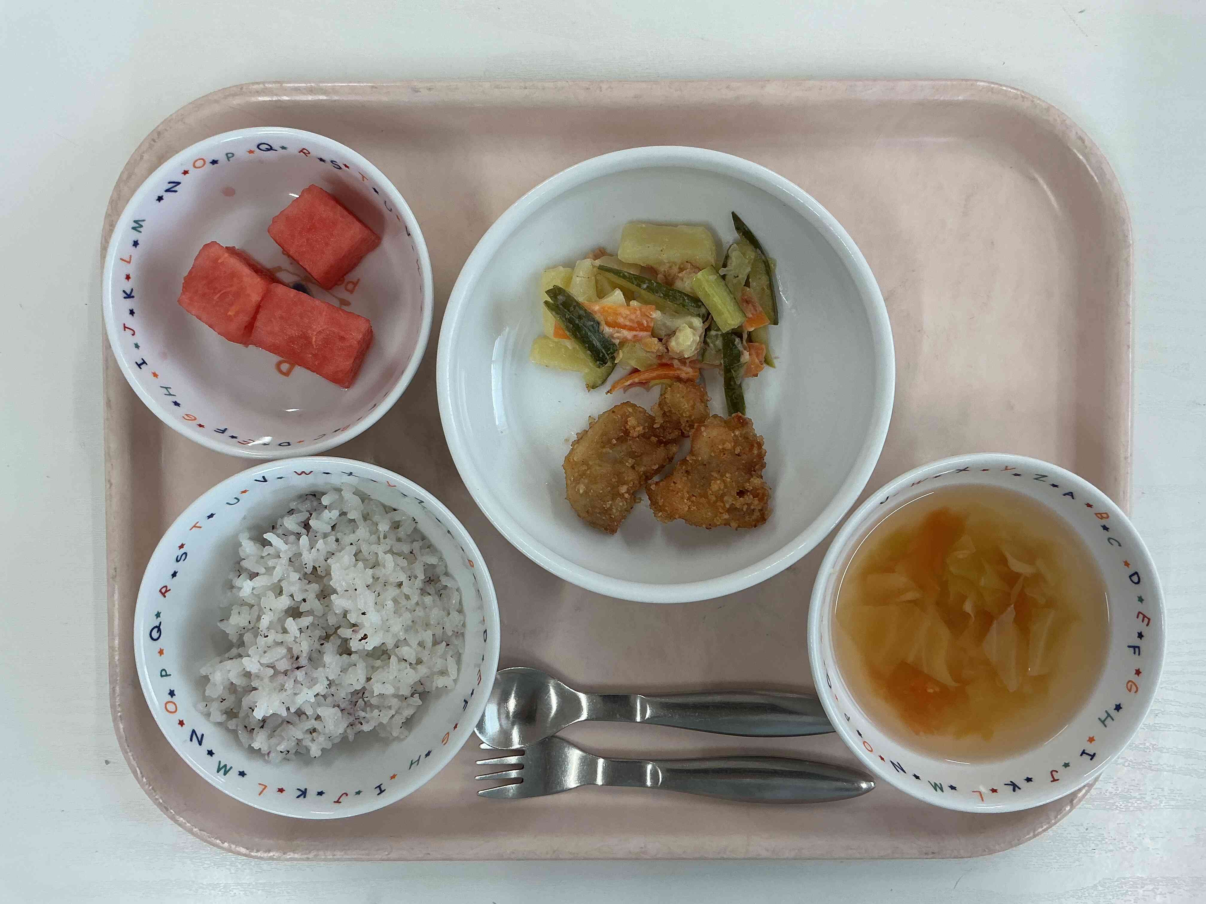  7月 7日　七夕給食