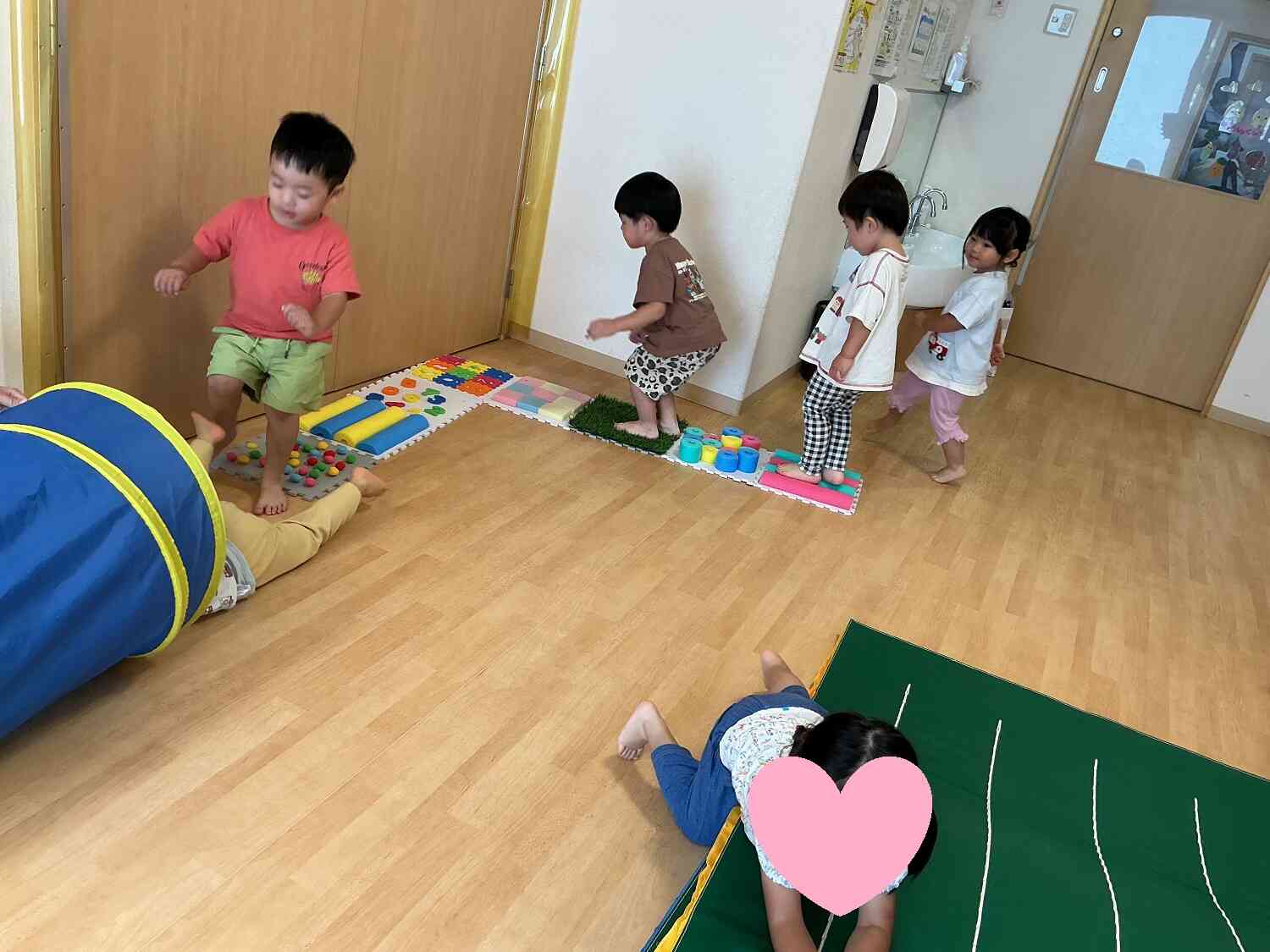 運動遊び☆