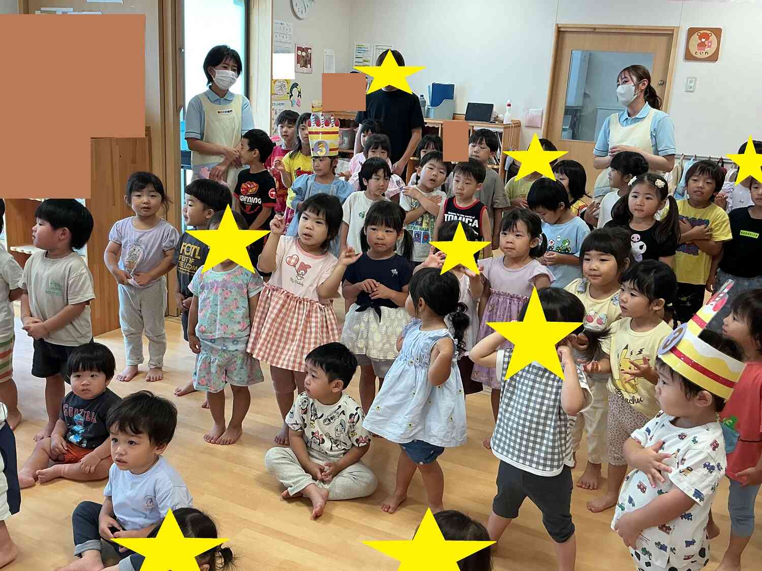 みんなでお祝い！楽しいね。