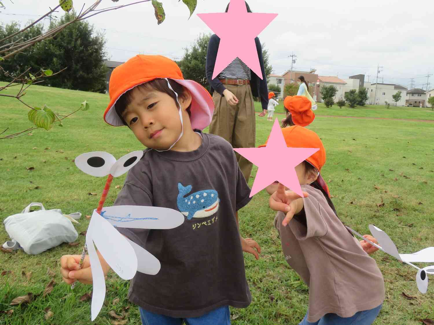 おさんぽしたよ☆うさぎ組(2歳児)