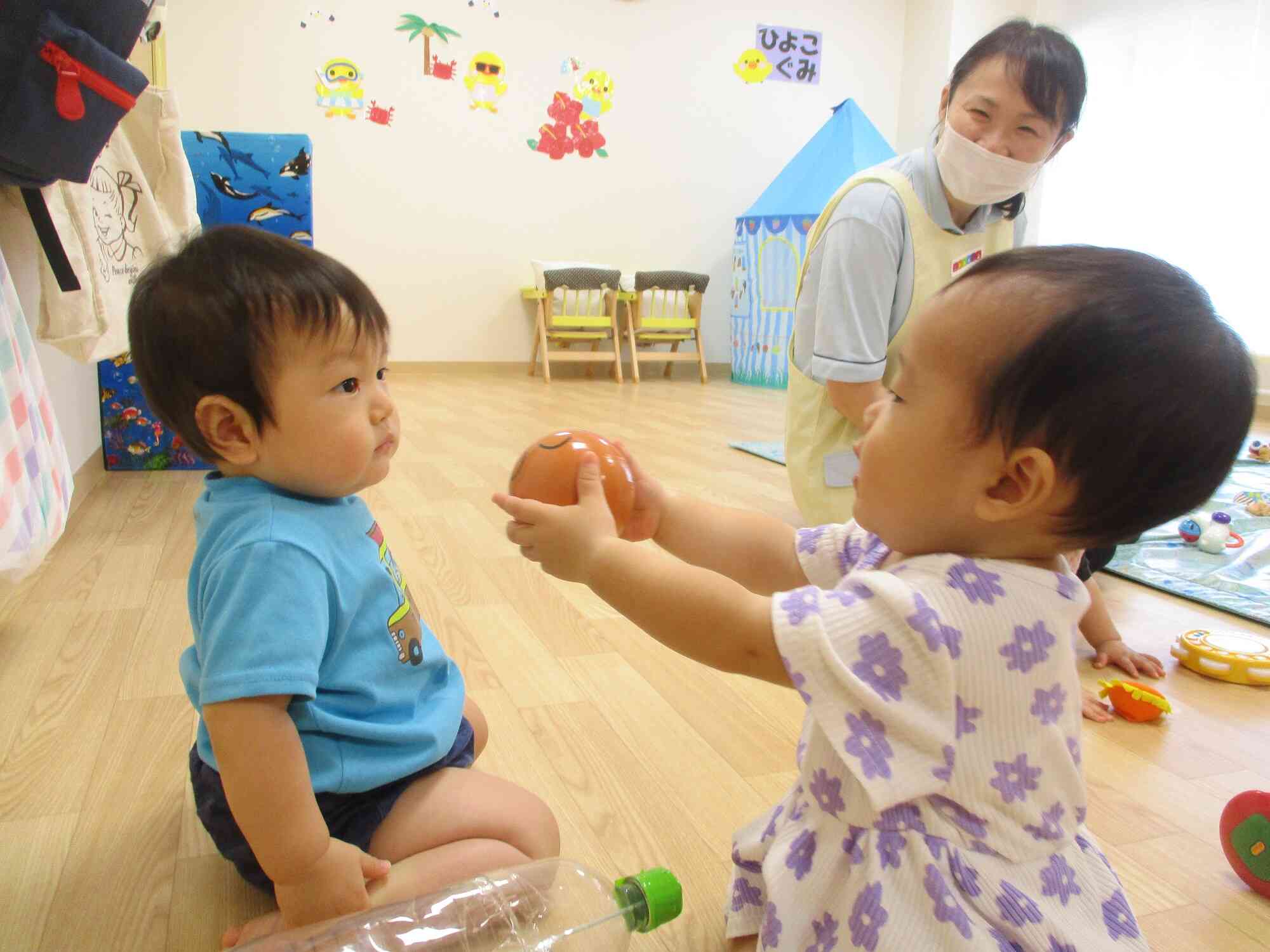 はい、どーぞ‼