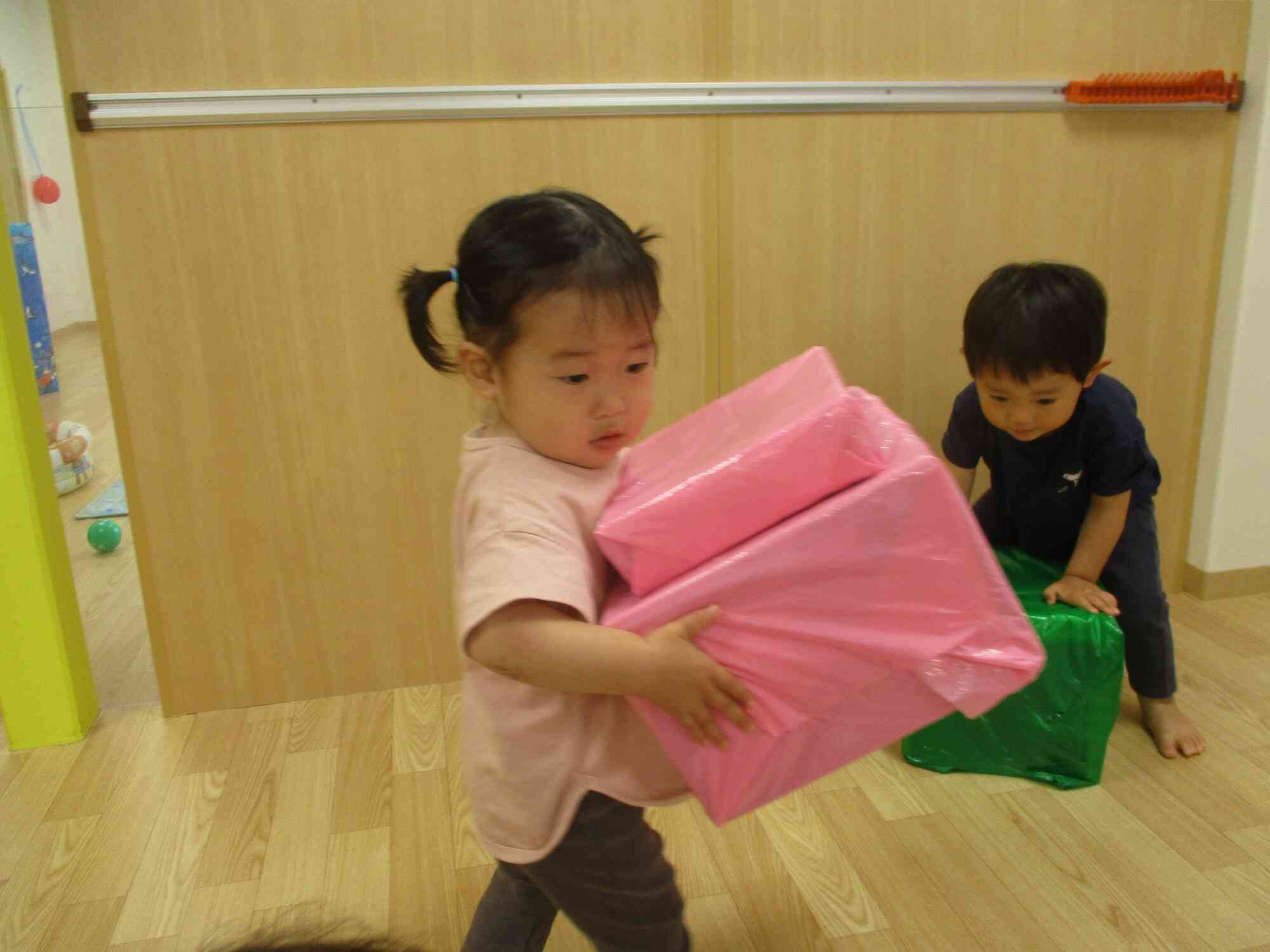 よいしょ！いっぱい運ぶよ！