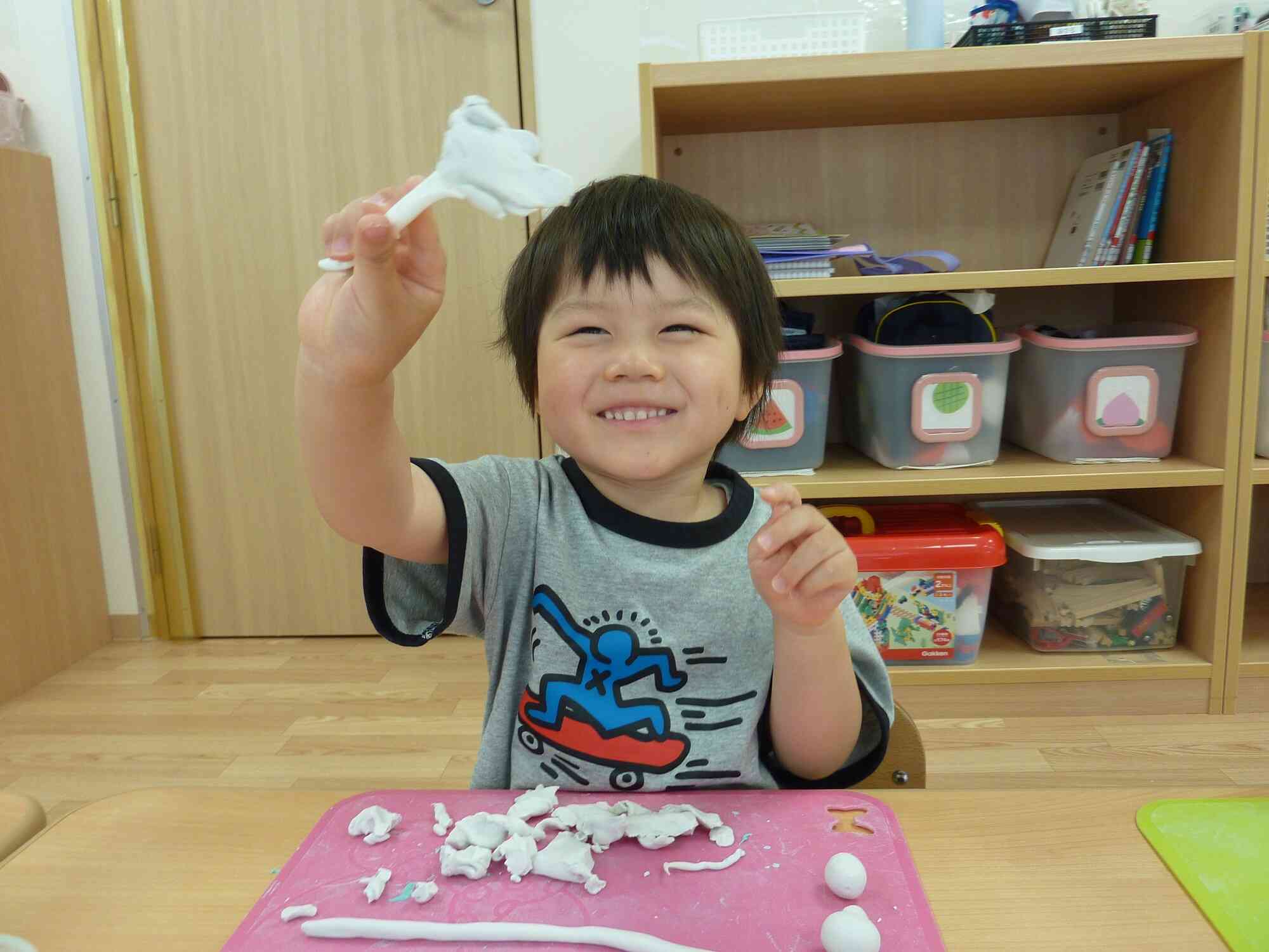 粘土遊び☆