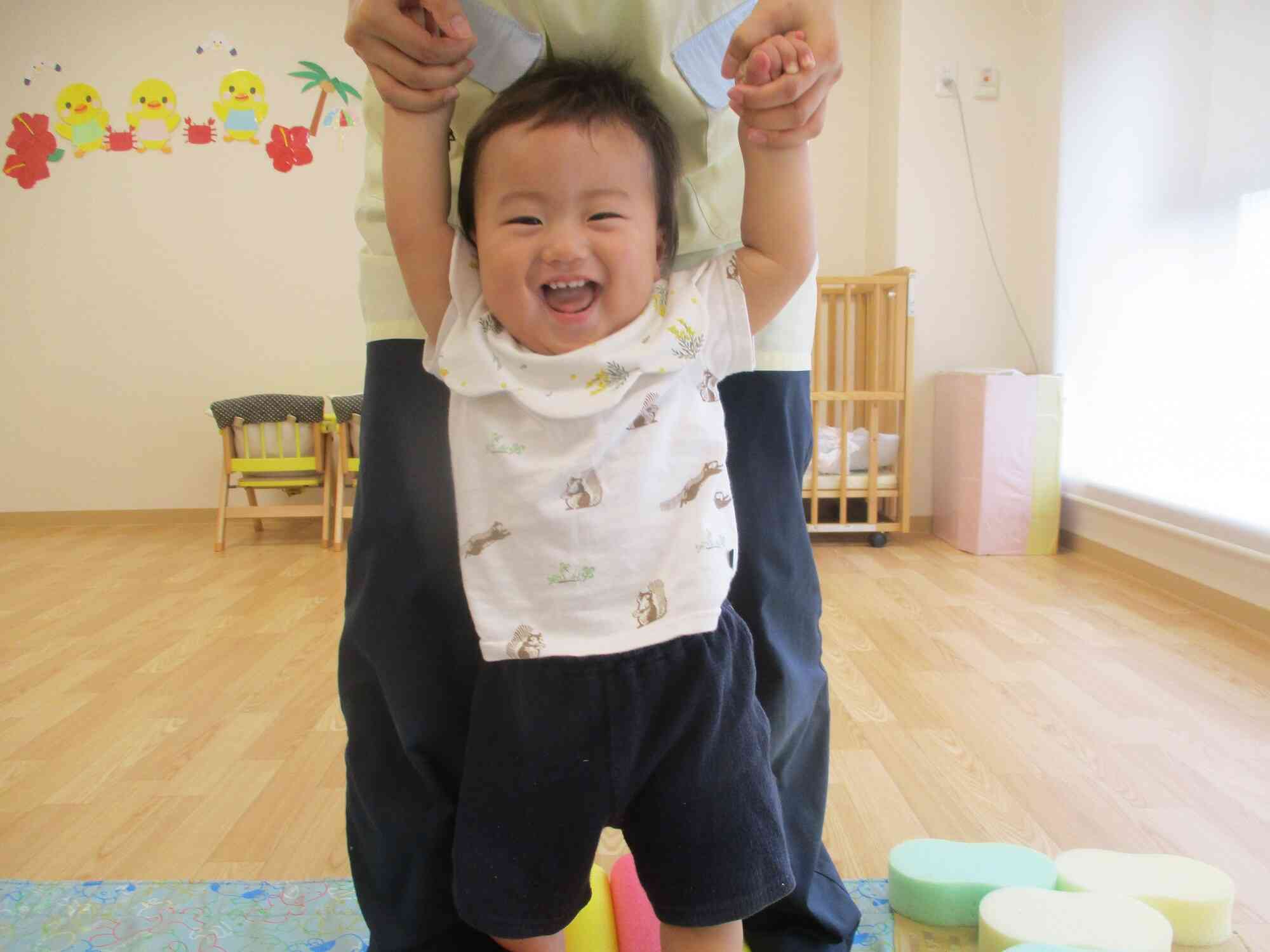 歩くのが楽しいね♪