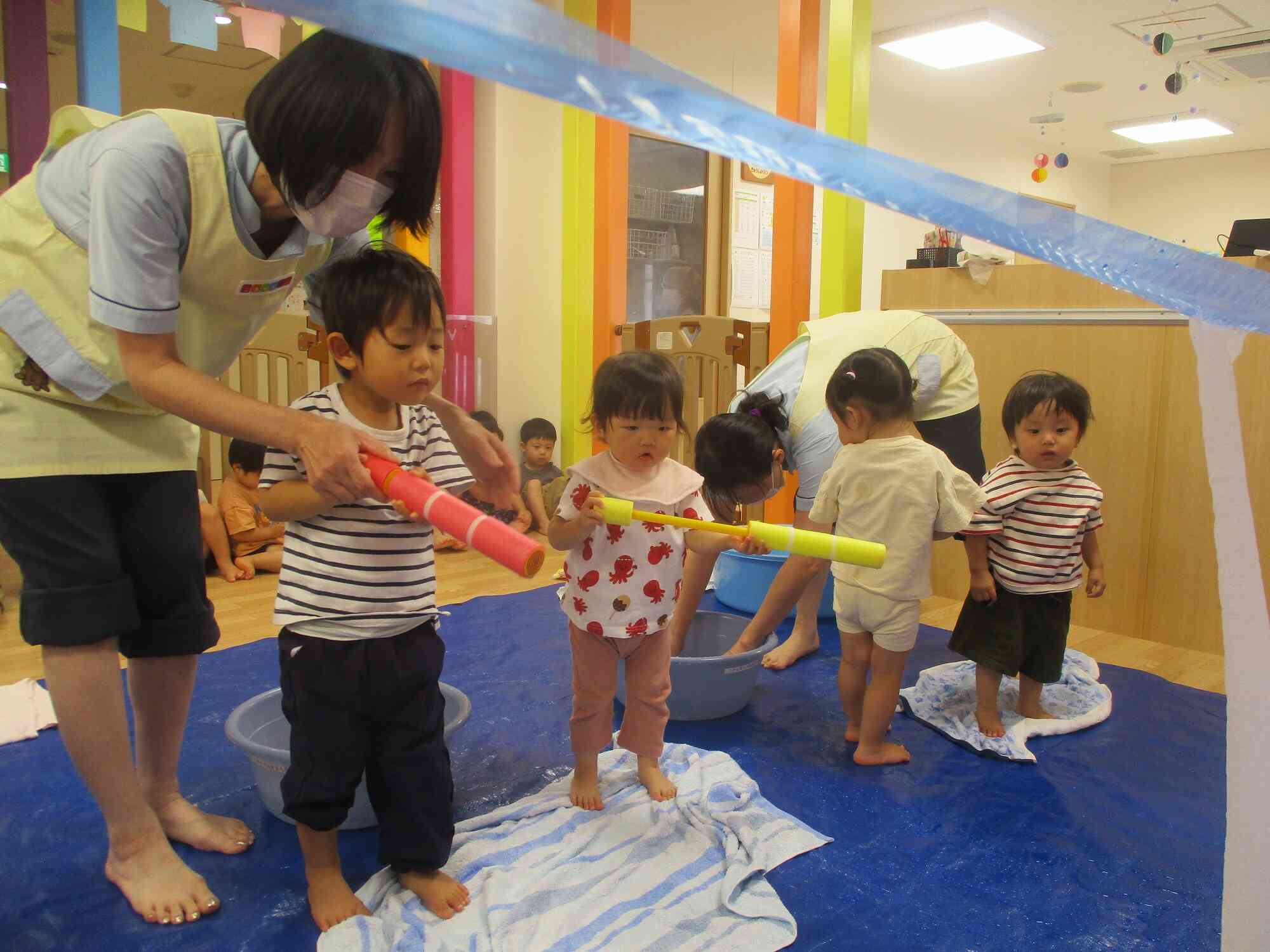 あひる組さんもみんなで参戦！！