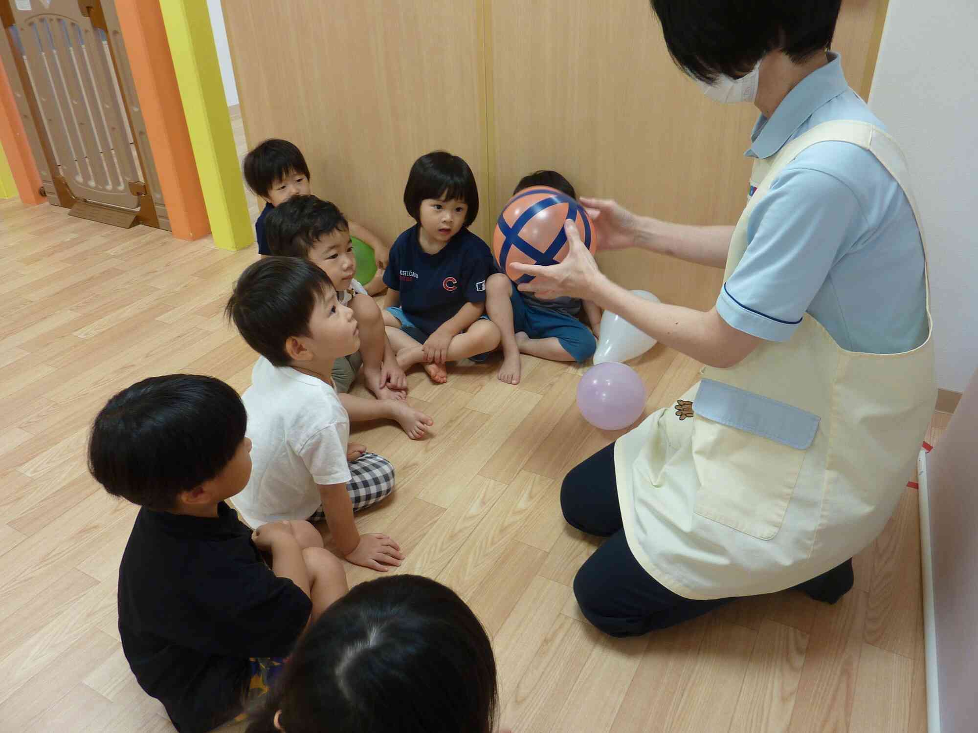 風船で遊ぼう♪（うさぎ組）