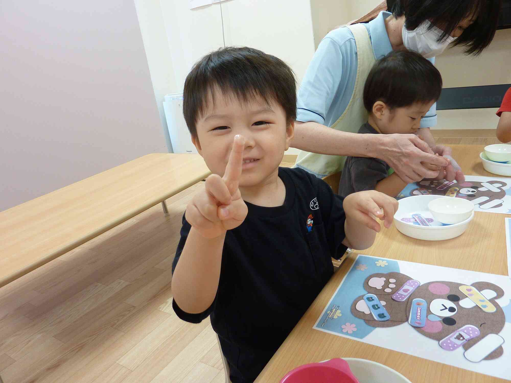 糊がついちゃった☆