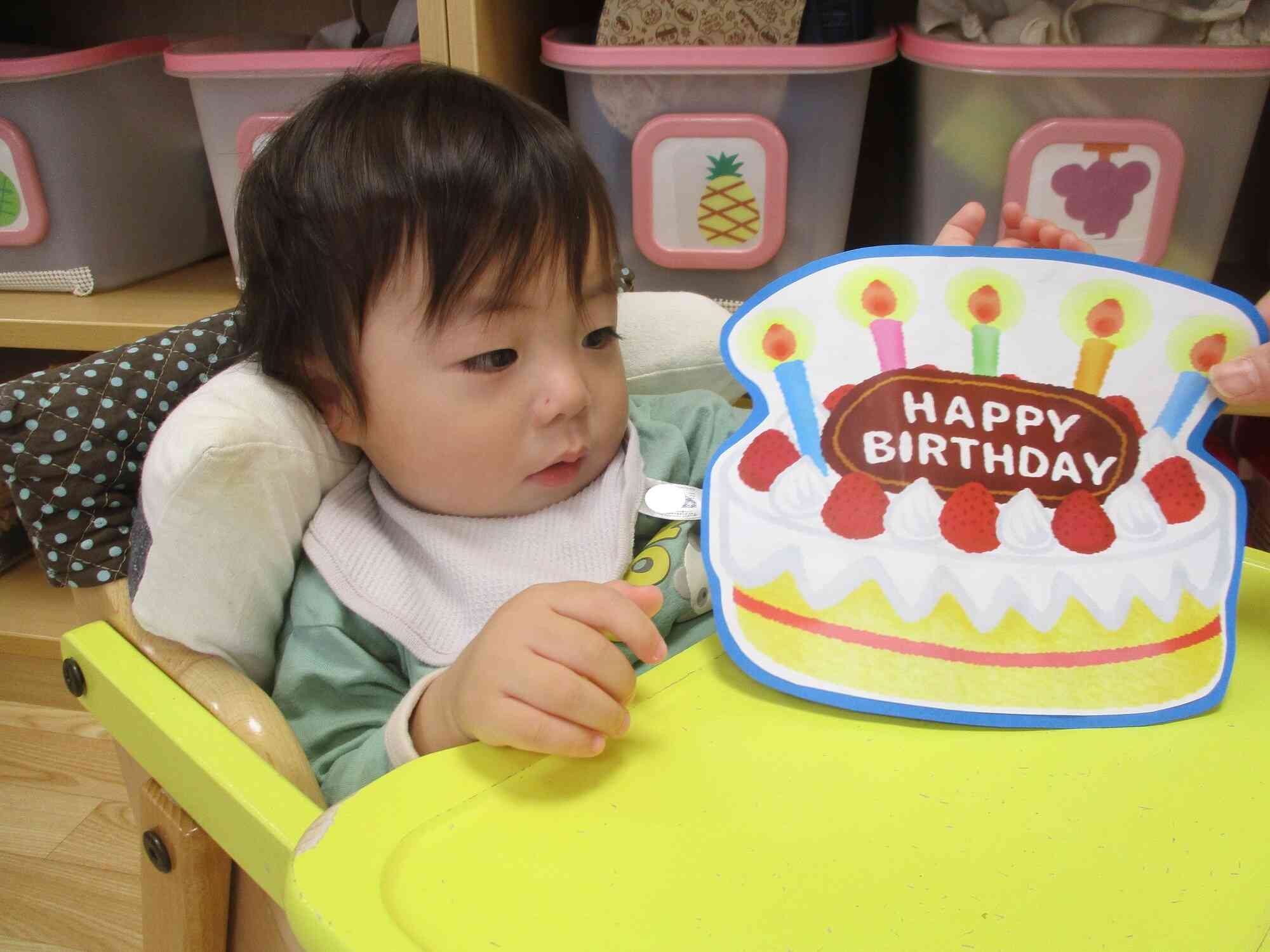 お誕生日ケーキ☆