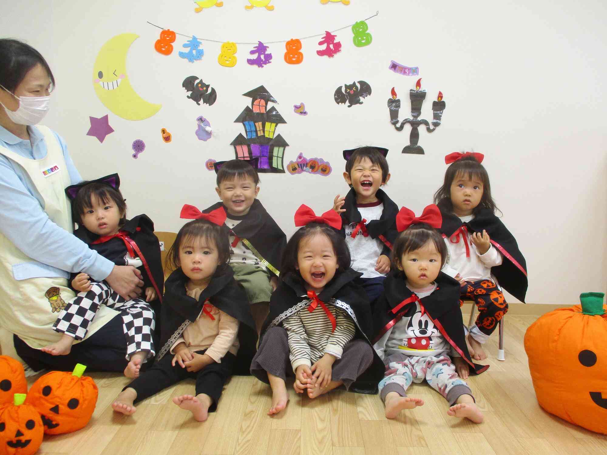 あひる組さんはお揃いのマント☆