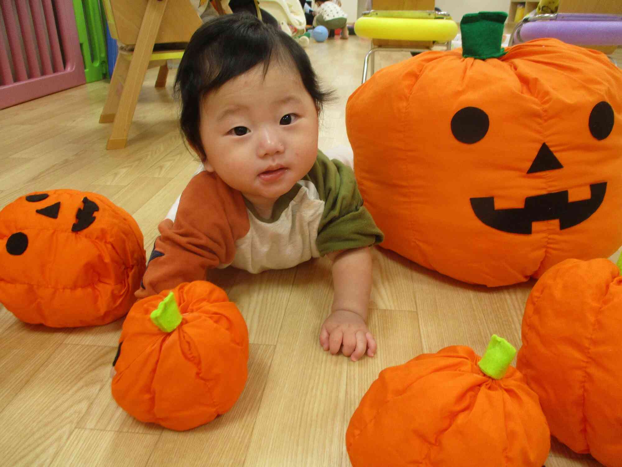 かぼちゃさんと一緒♡