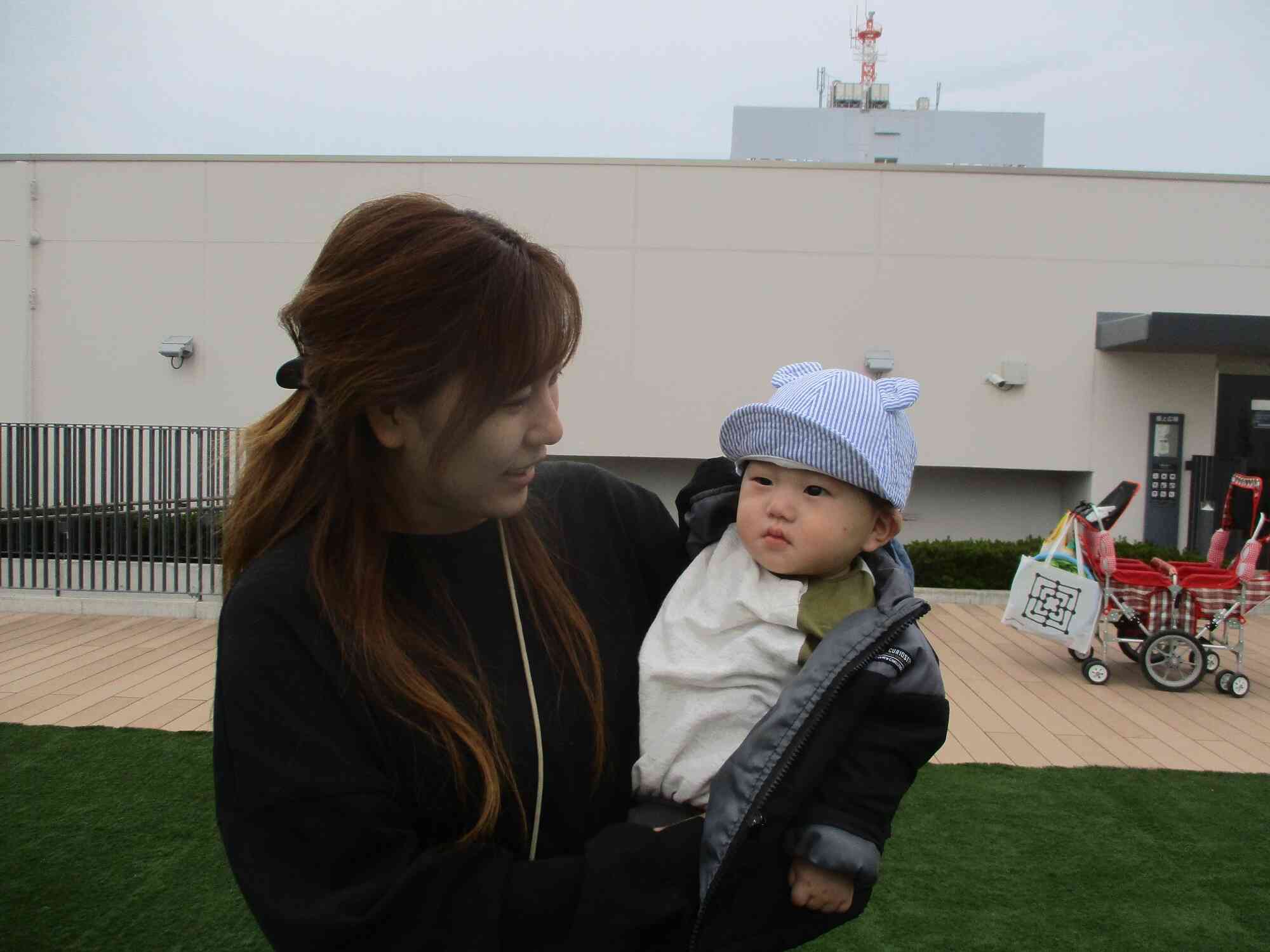 お散歩に行ったよ♪