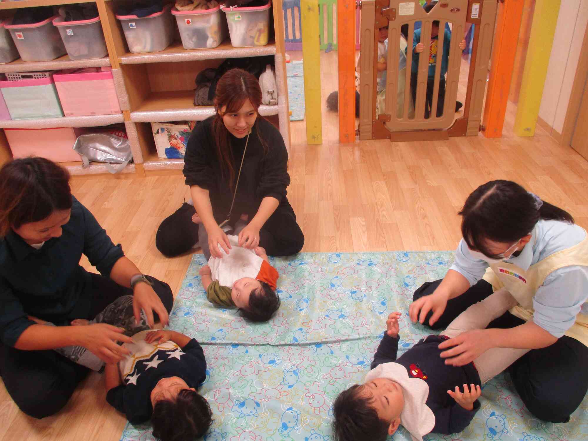 みんなでふれあい遊び♪