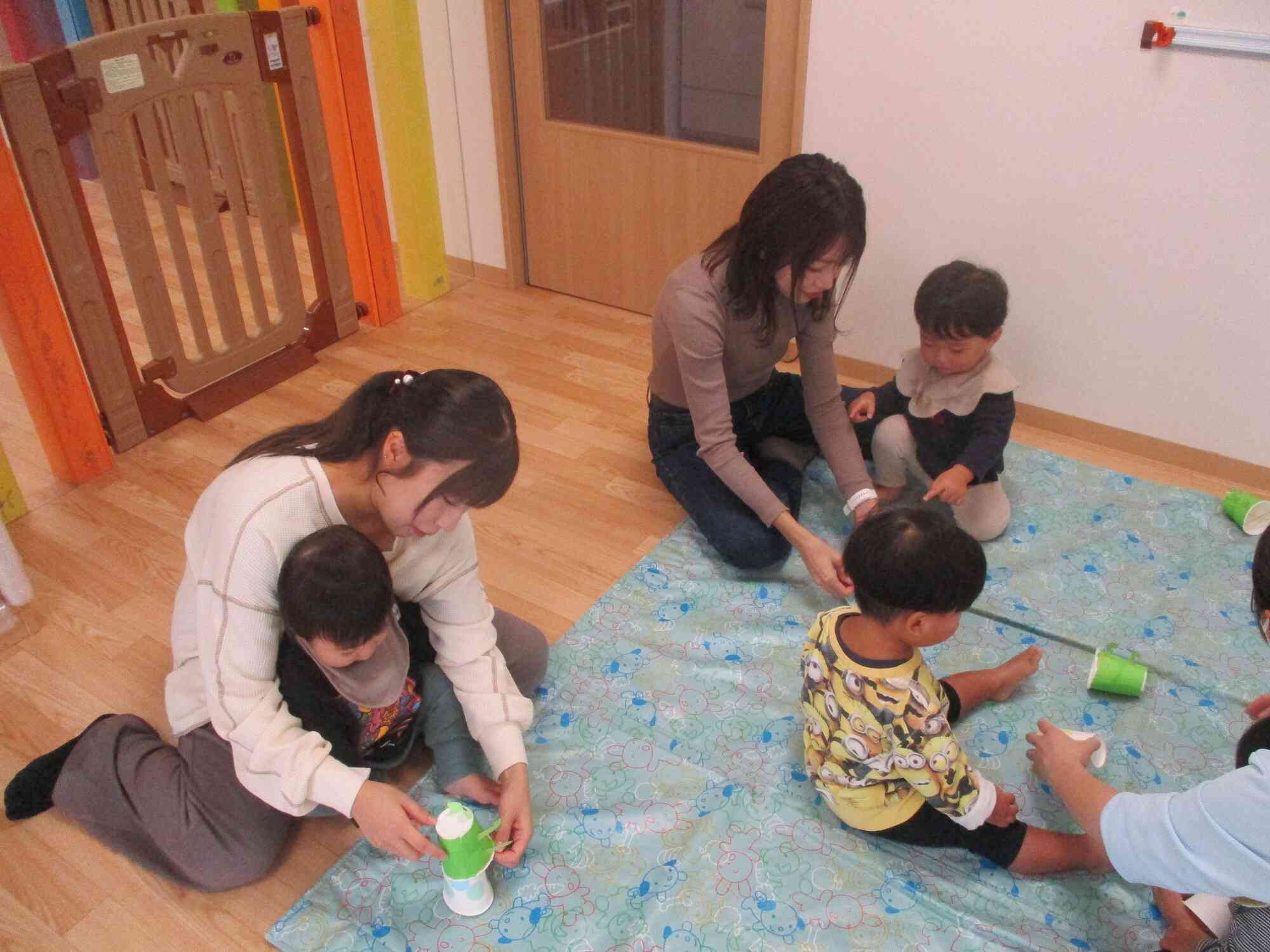 かえるさん作ったよ☆